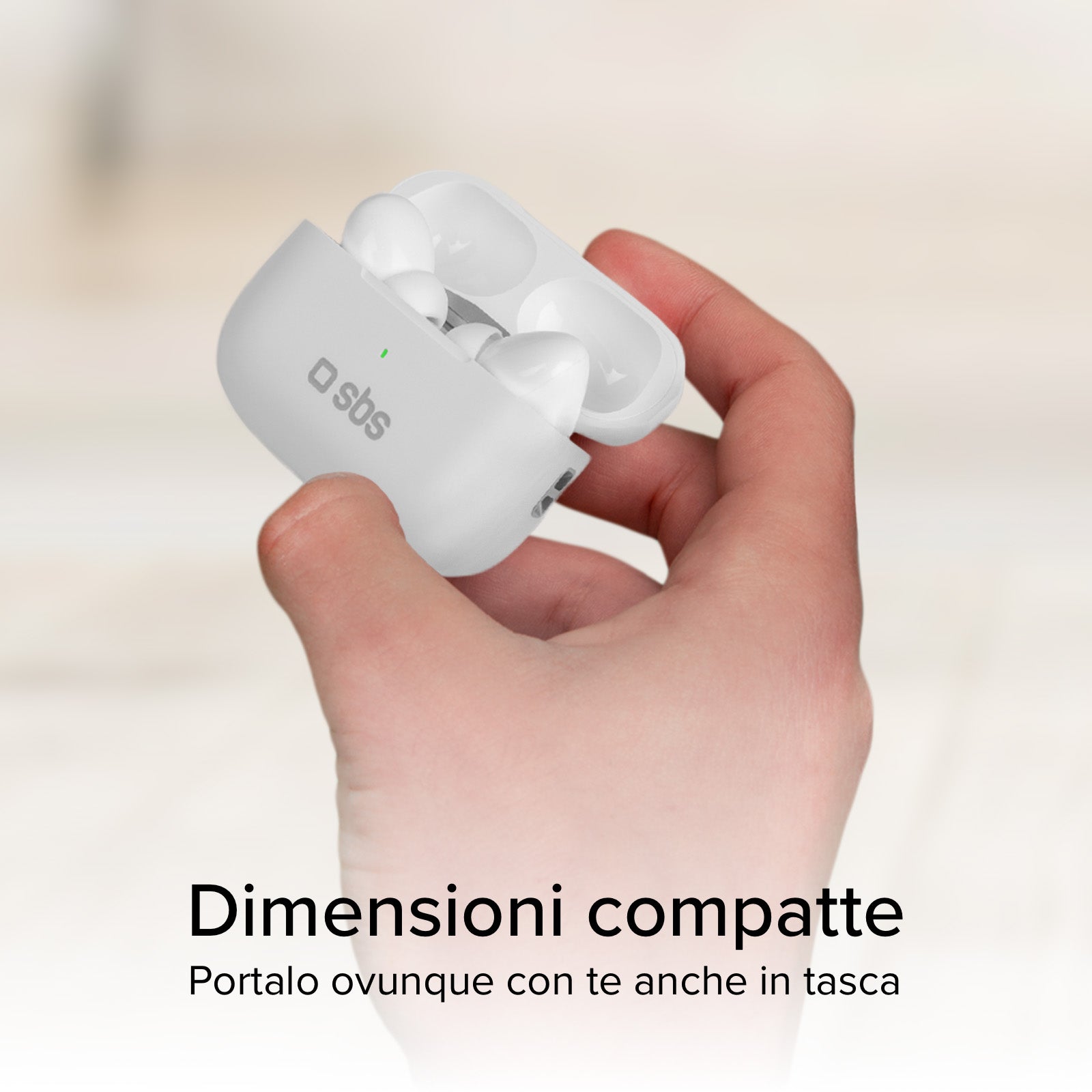 Auriculares TWS compatibles con carga inalámbrica