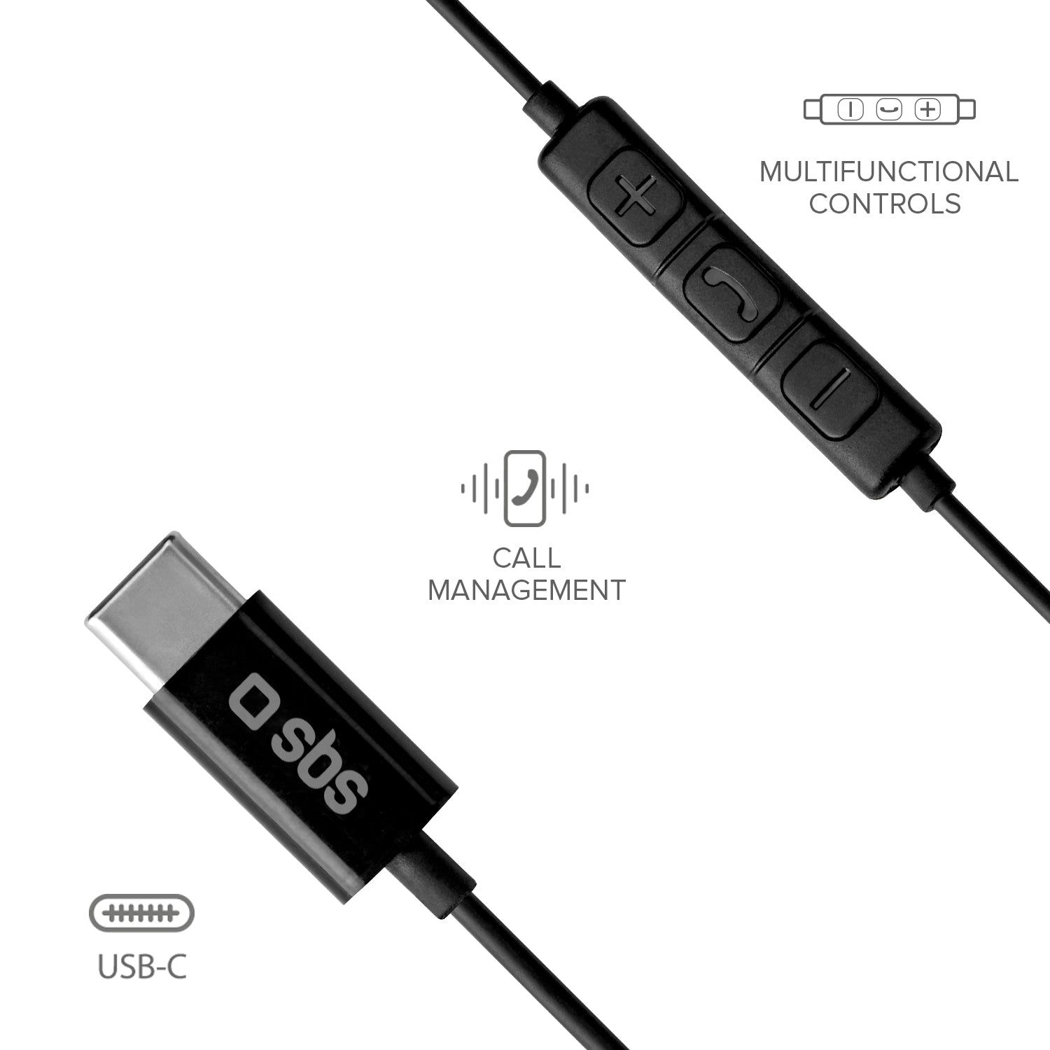 Kopfhörer mit Kabel Typ C Studio Mix 100C