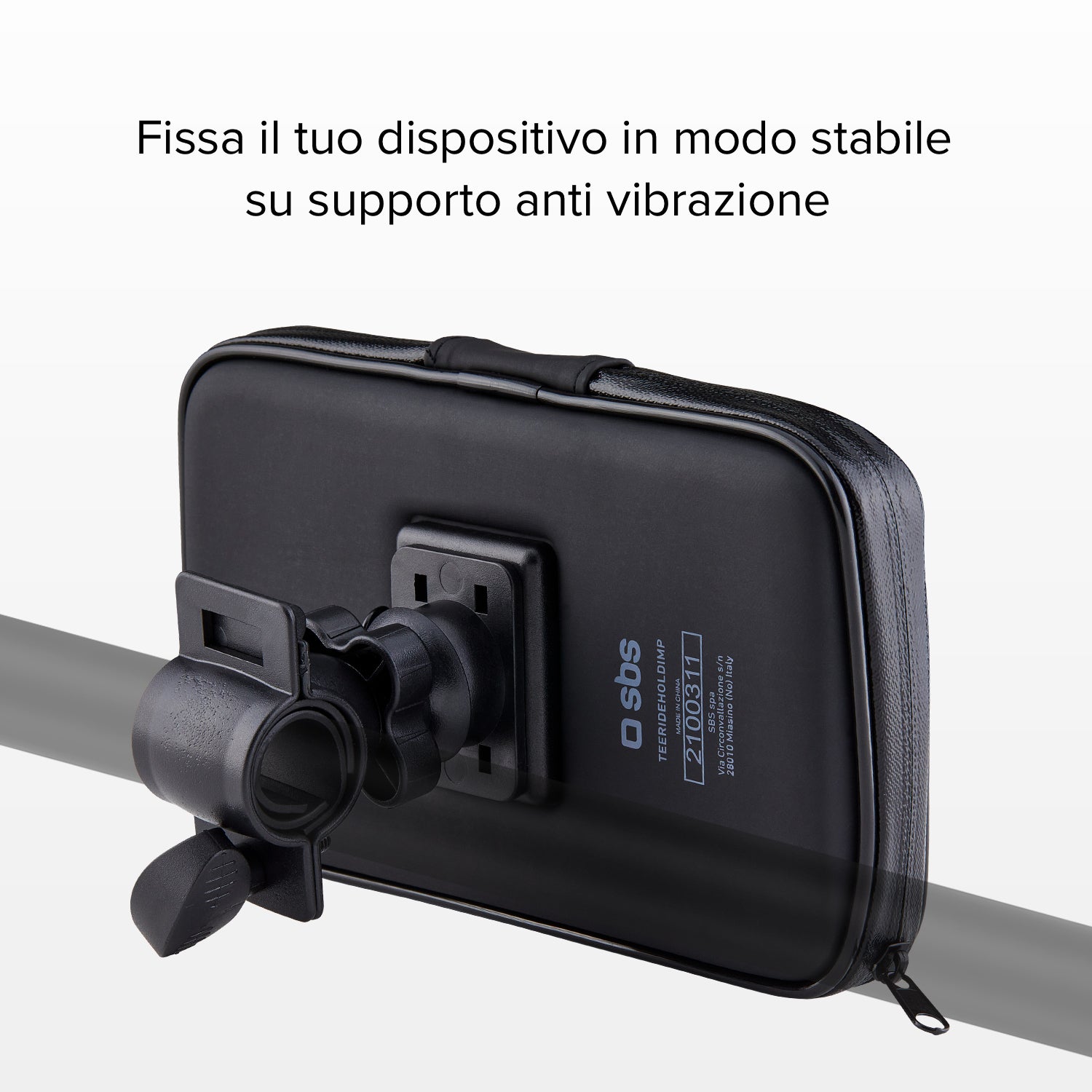 Porta cellulare fino a 6,7 pollici per monopattino, impermeabile, touch screen