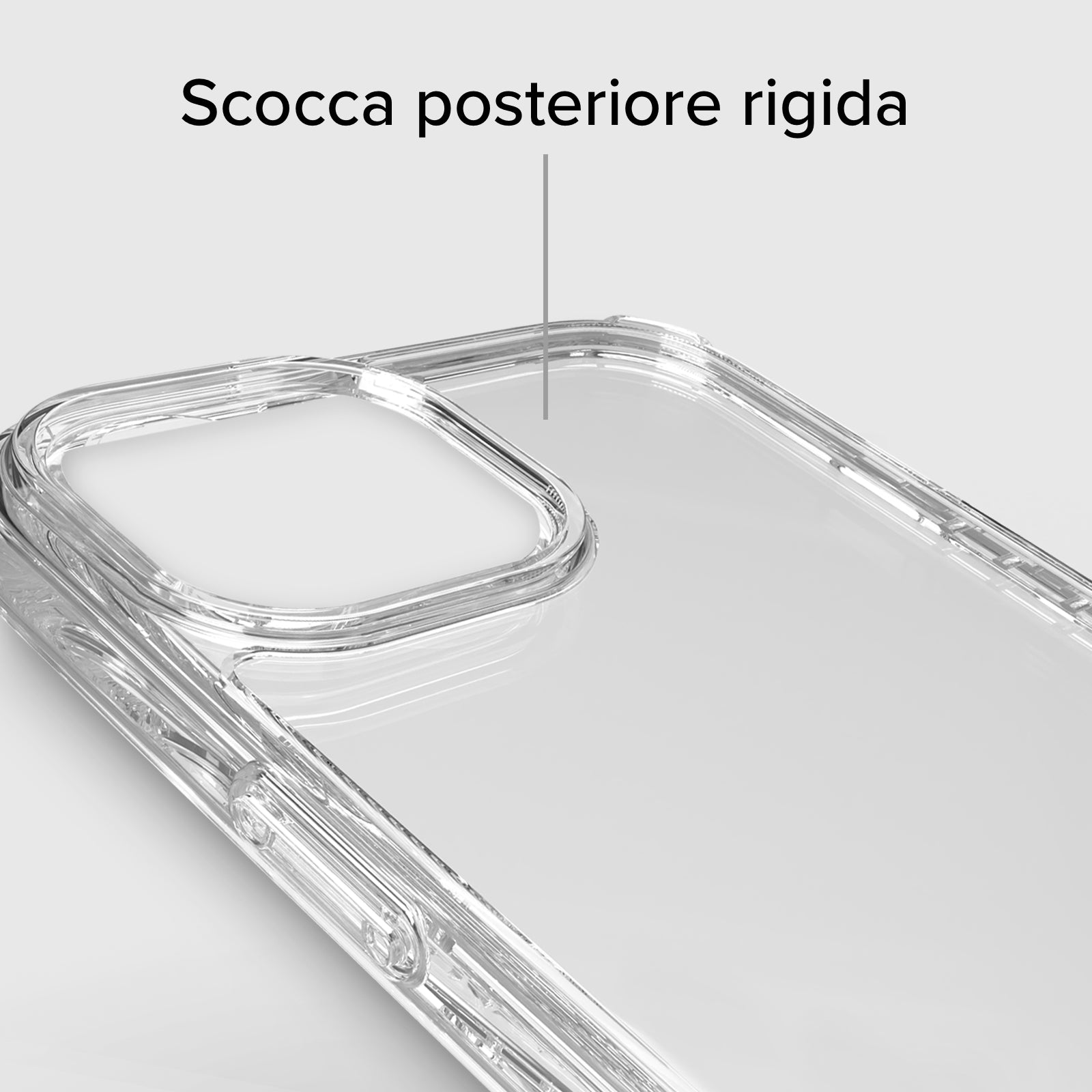 Cover eco-sostenibile in materiali riciclati per iPhone 15