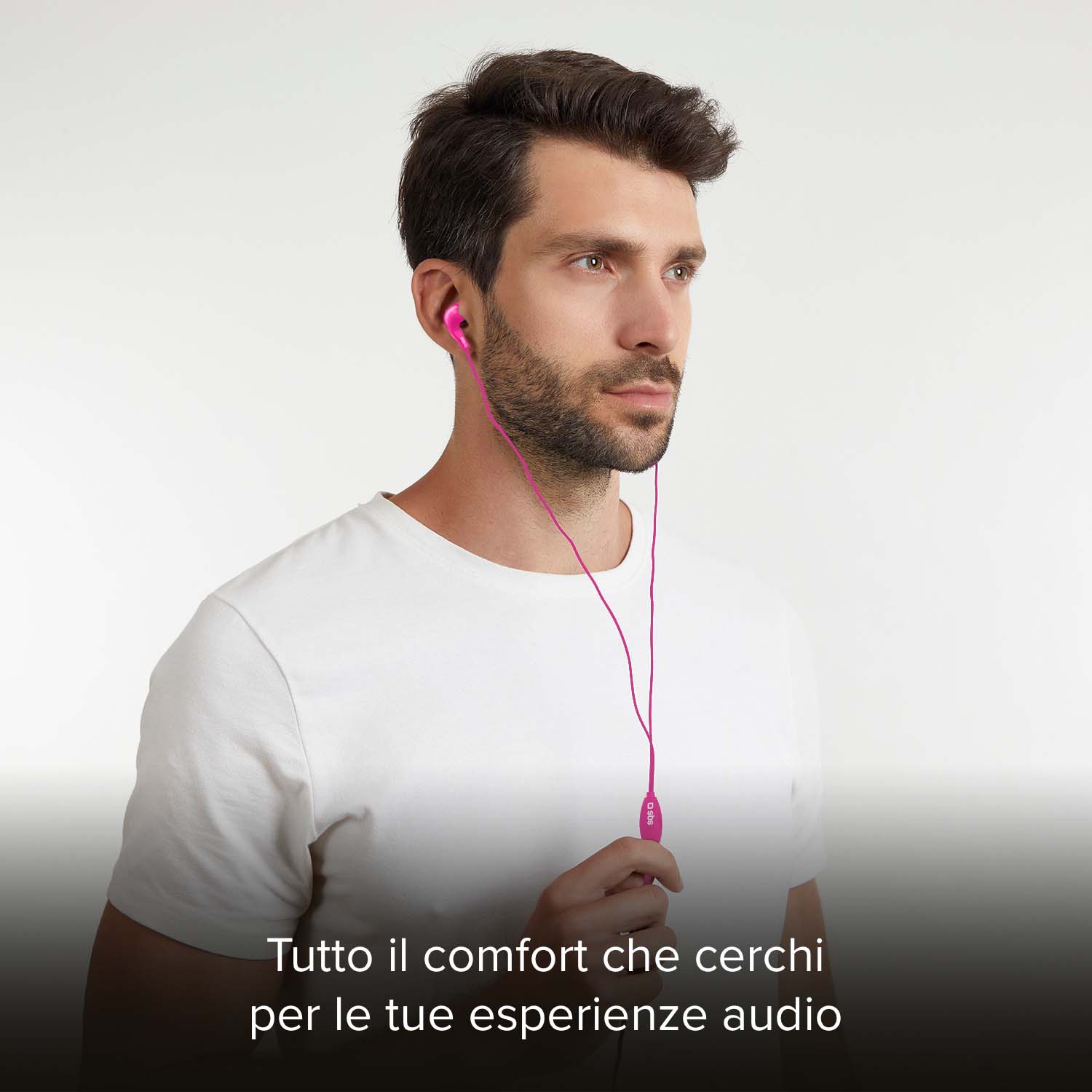 Kopfhörer mit Kabel, Stereo In-Ear Studio Mix 10, 3,5 mm Klinkenstecker mit Mikrofon und Taste zur Gesprächsannahme/ -beendigung