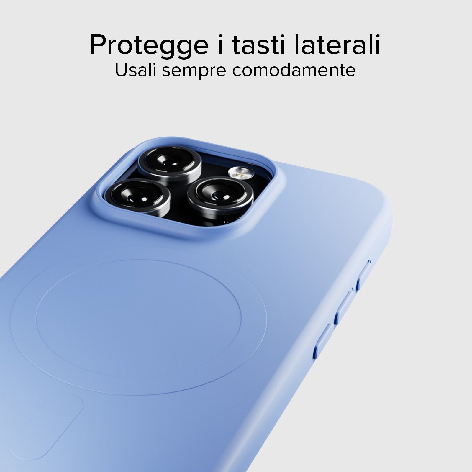 Instinct Mag - cover per iPhone 16 Pro morbida e compatibile con MagSafe