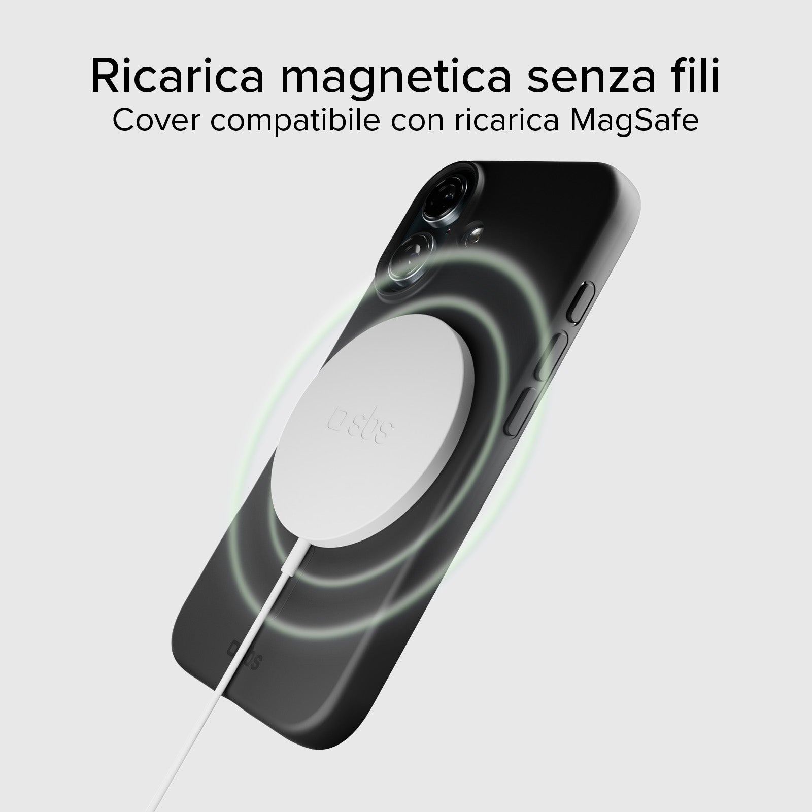 Instinct Mag - cover per iPhone 16 Plus morbida e compatibile con MagSafe