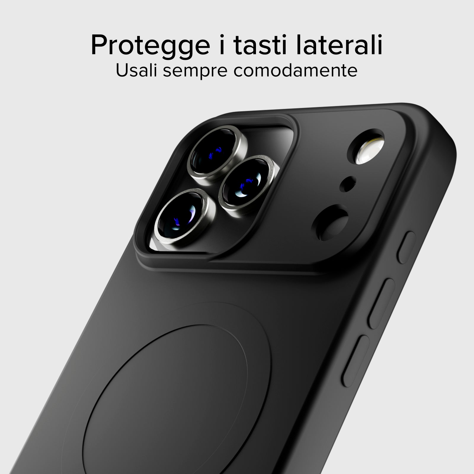 Instinct Mag - cover per iPhone 17 Pro Max morbida e compatibile con MagSafe