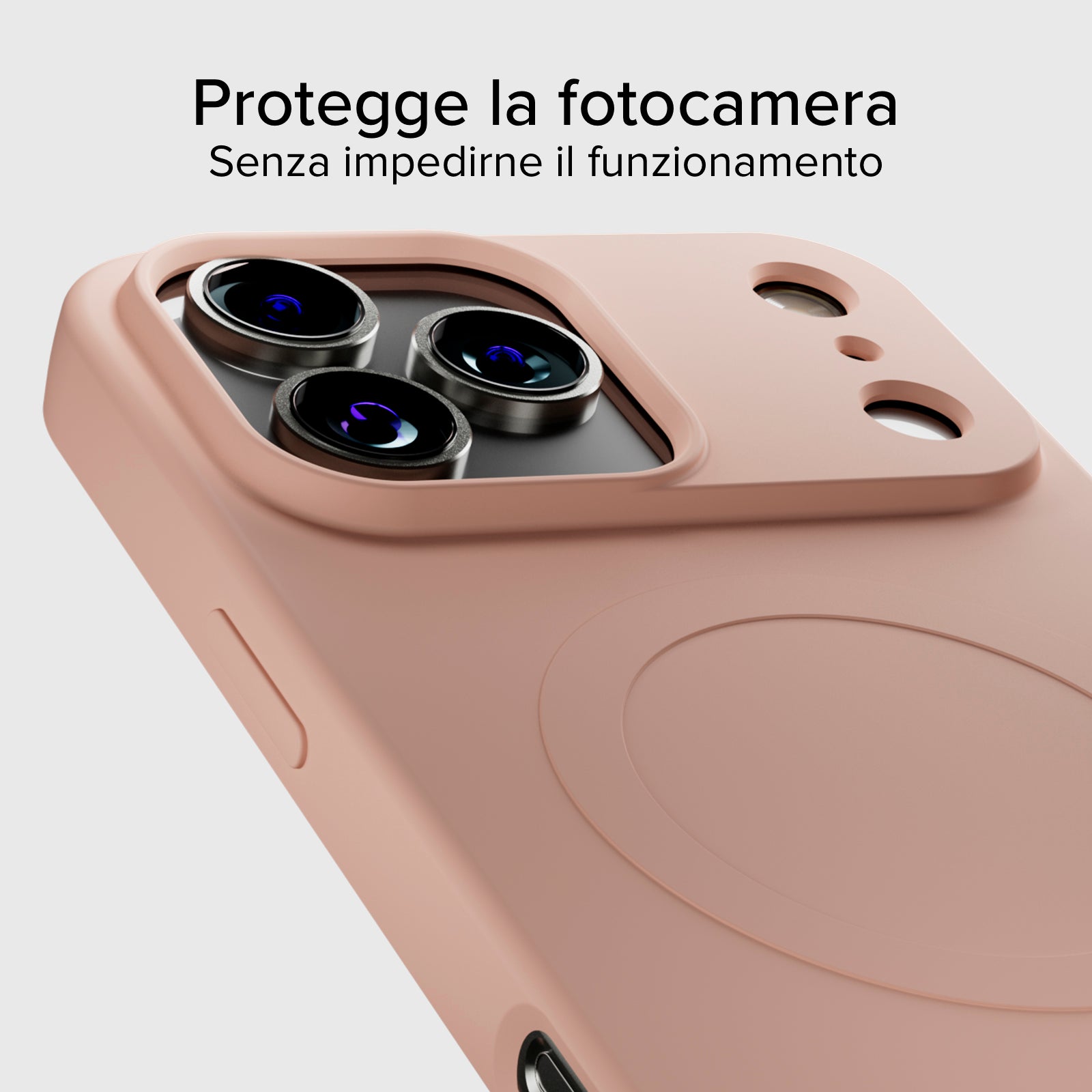 Instinct Mag - cover per iPhone 17 Pro Max morbida e compatibile con MagSafe
