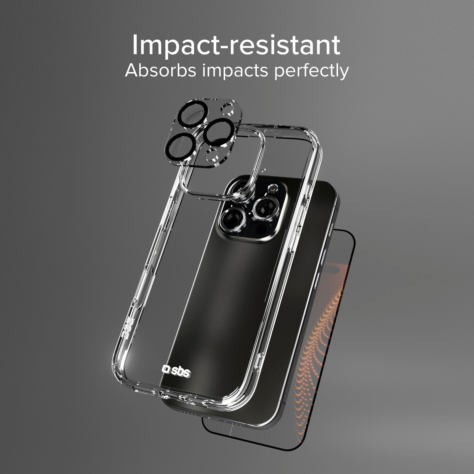Kit Protezione totale D3O per iPhone 16 Pro Max