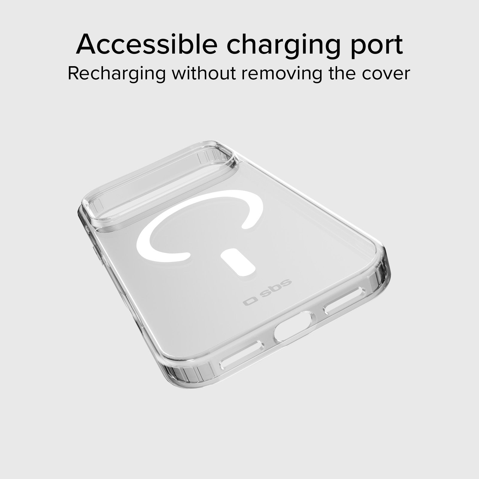Transparente, dünne Hülle für iPhone 17 Pro Max, kompatibel mit MagSafe-Laden