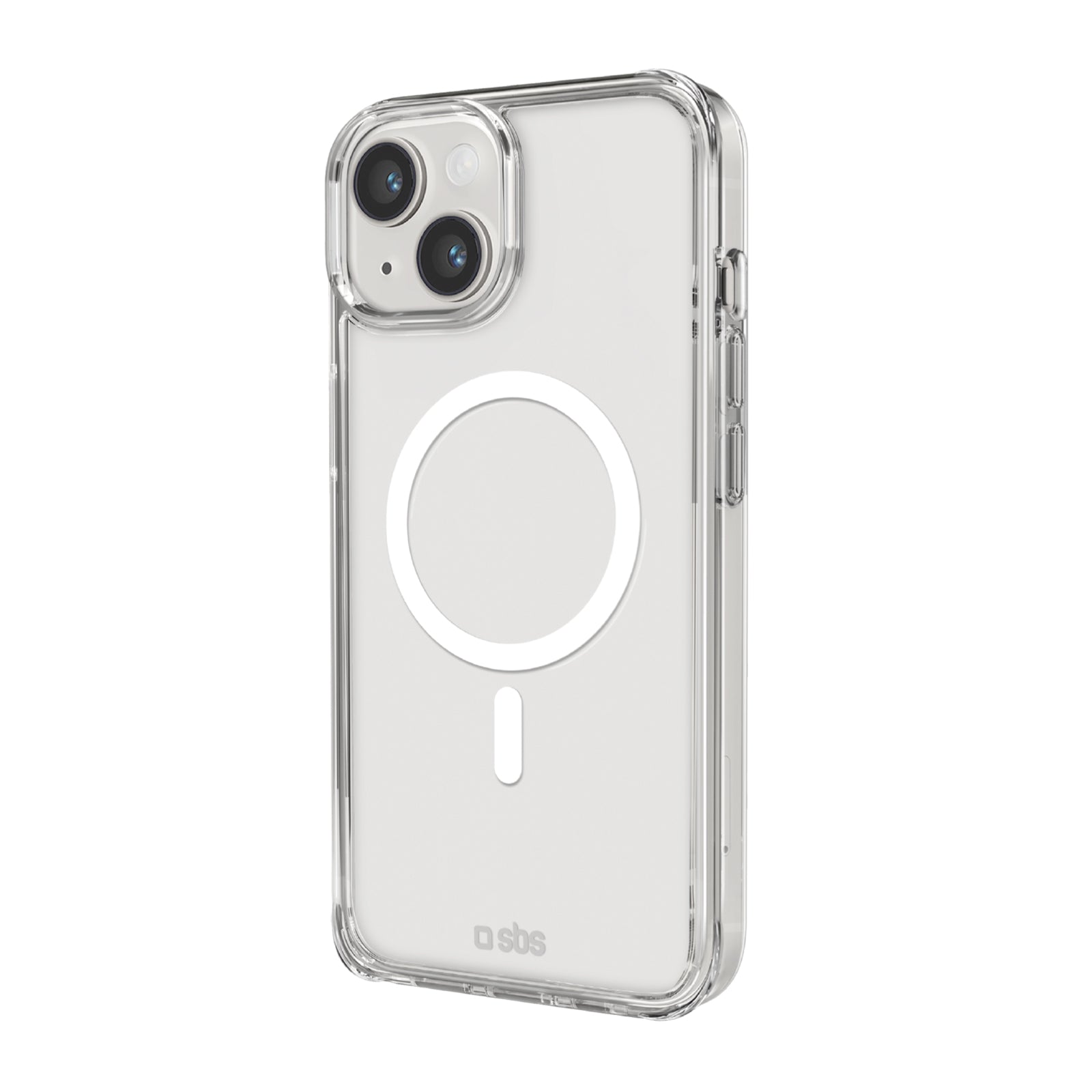 Cover trasparente rigida compatibile con ricarica MagSafe per iPhone 14/13