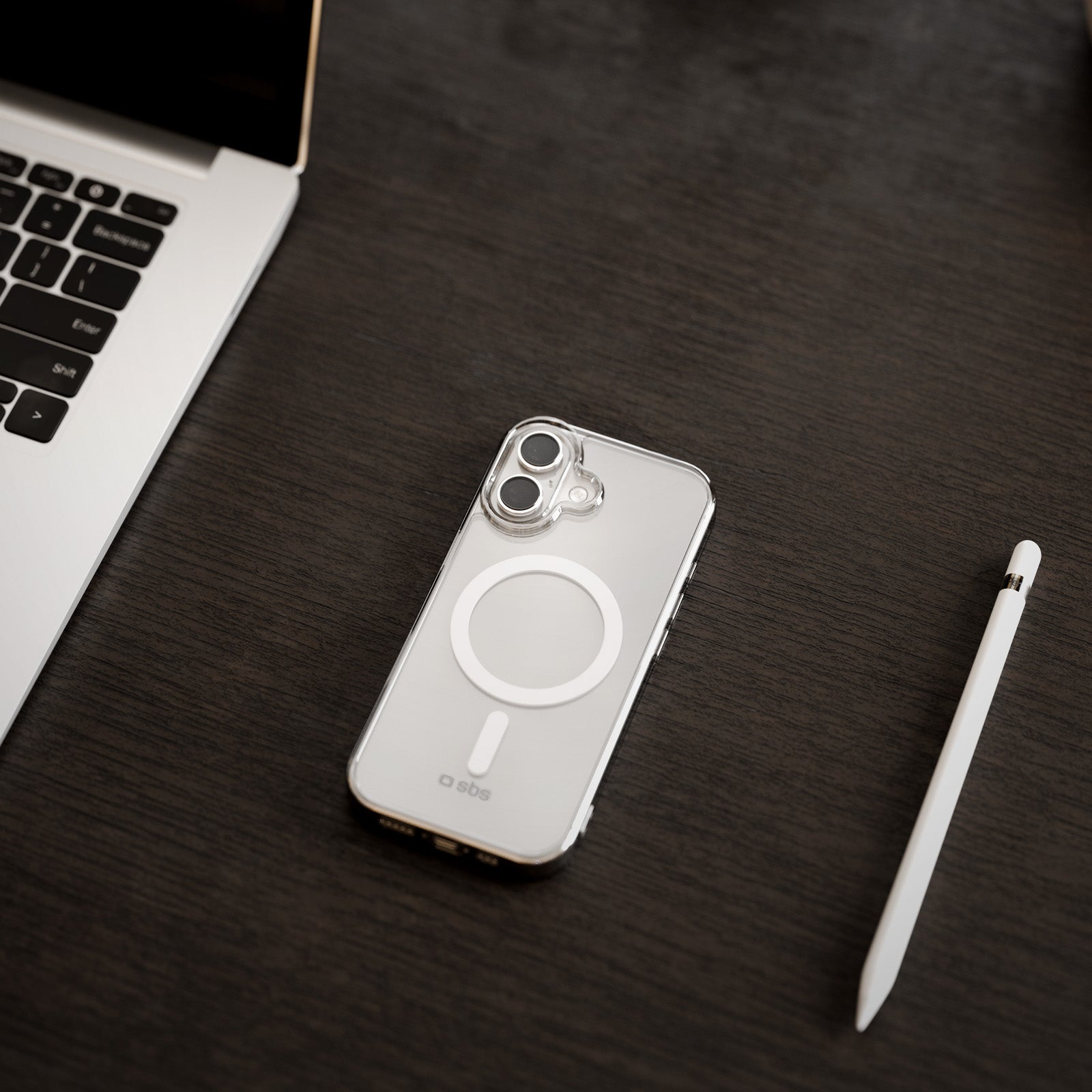Transparente steife Hülle, kompatibel mit MagSafe-Ladefunktion für iPhone 17