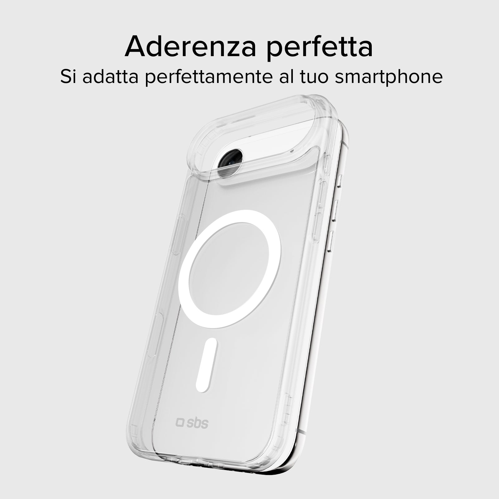 Transparente steife Hülle, kompatibel mit MagSafe-Ladefunktion für iPhone Air