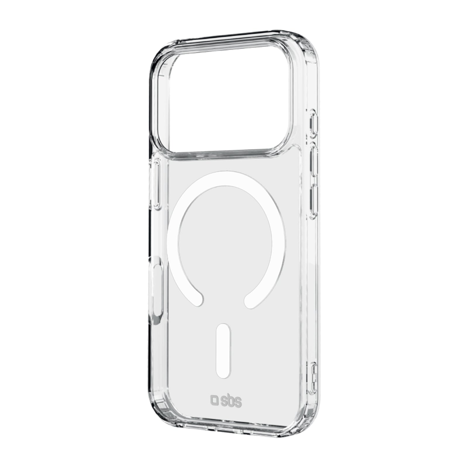 Transparent hard cover compatible with magnetic wireless charging for iPhone 18 Pro/17 Pro