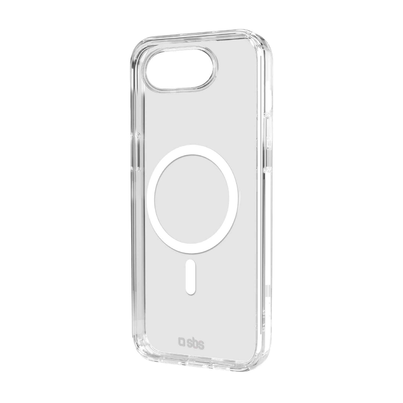 Coque transparente rigide, compatible recharge MagSafe pour iPhone 17e/16e