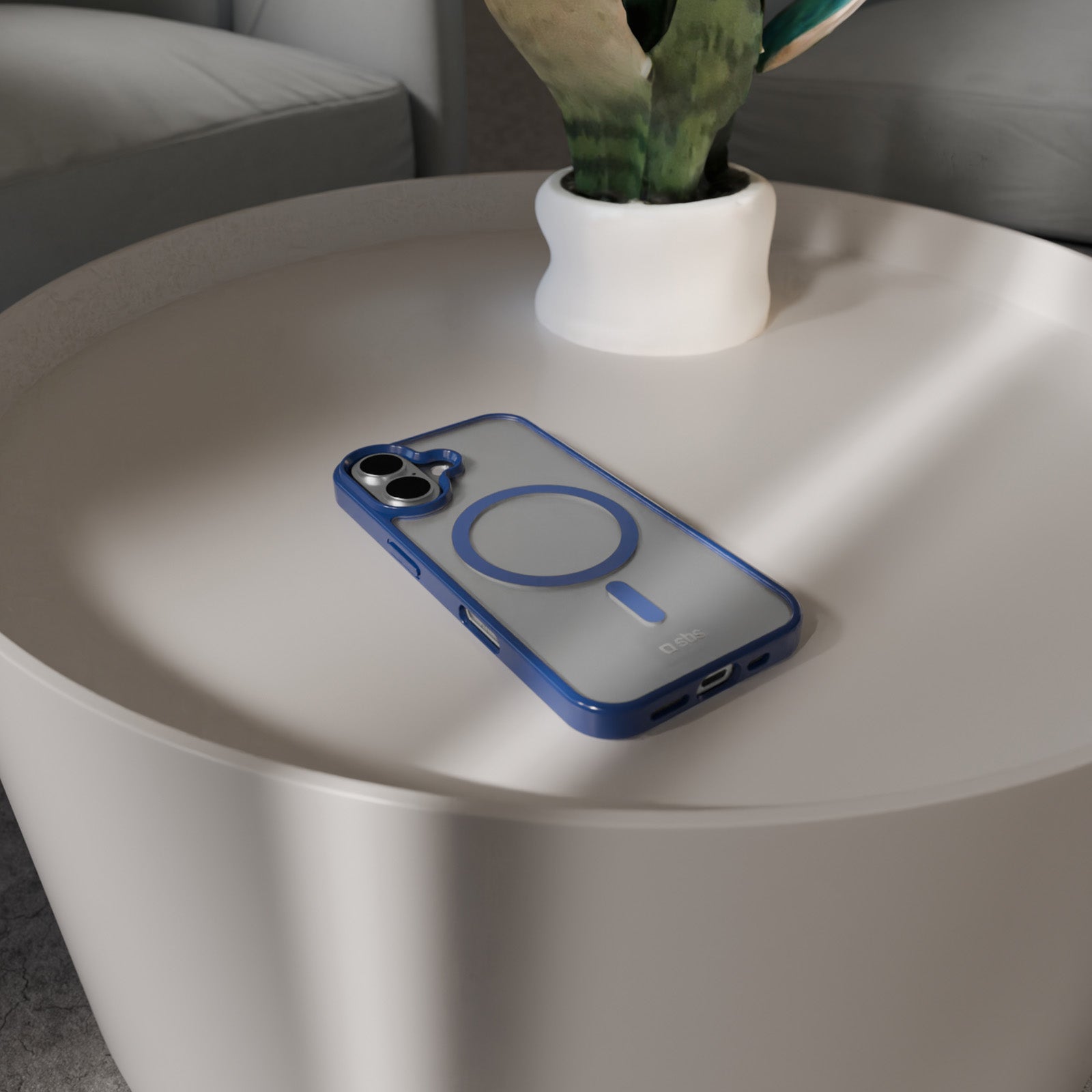 Funda para iPhone 16 con bordes de color, compatible con carga MagSafe