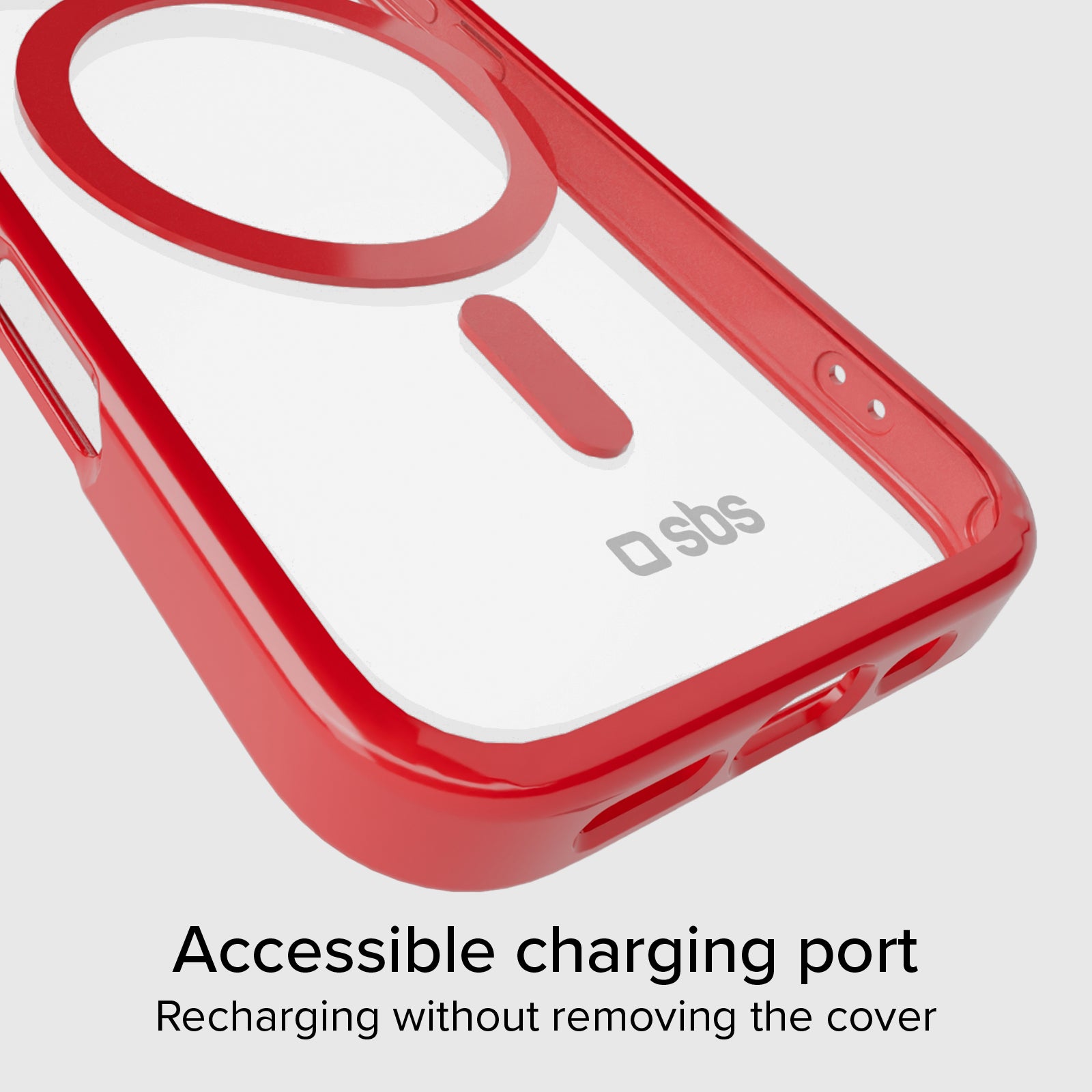 Cover per iPhone 16 Pro con bordi colorati compatibile con ricarica MagSafe