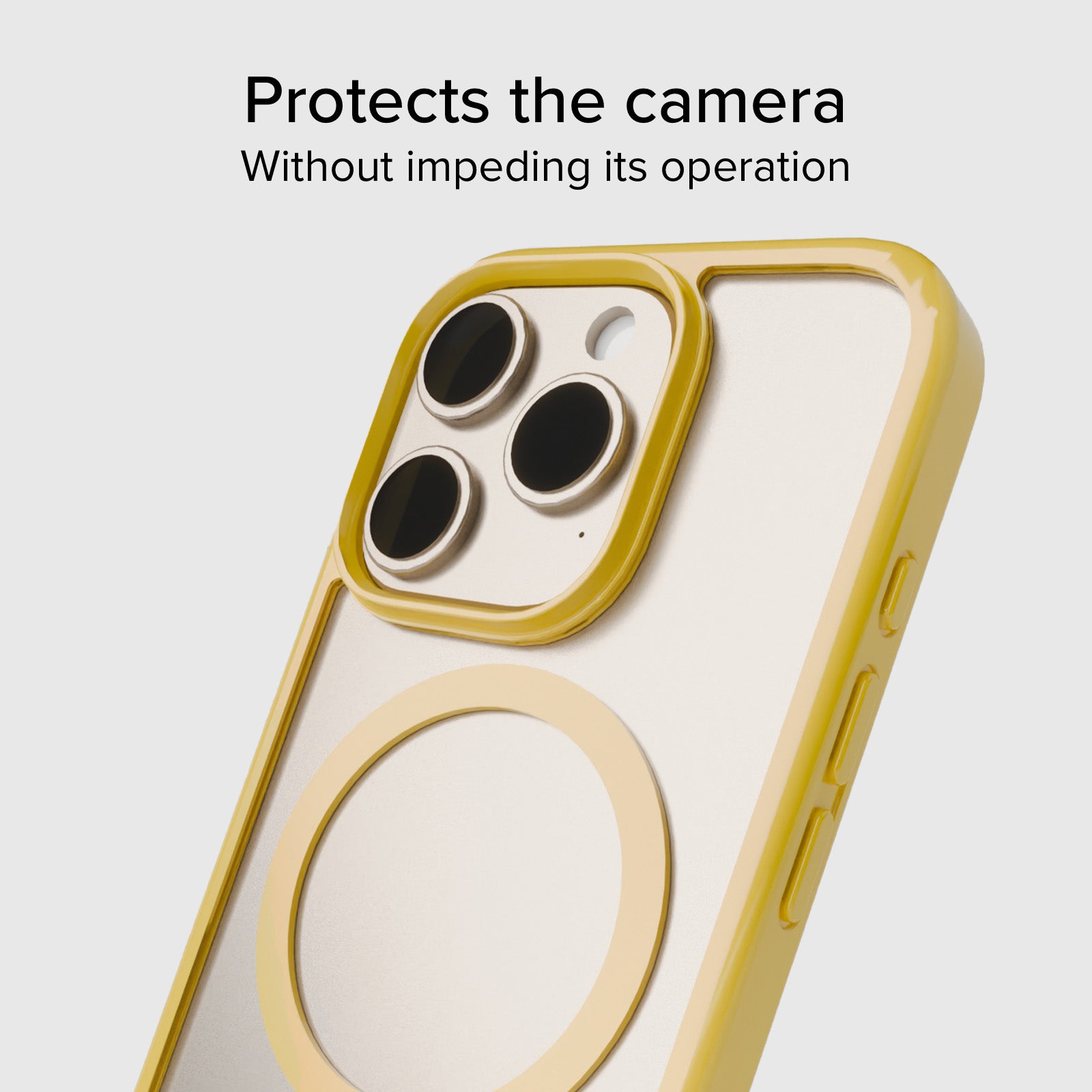 Cover per iPhone 16 Pro con bordi colorati compatibile con ricarica MagSafe
