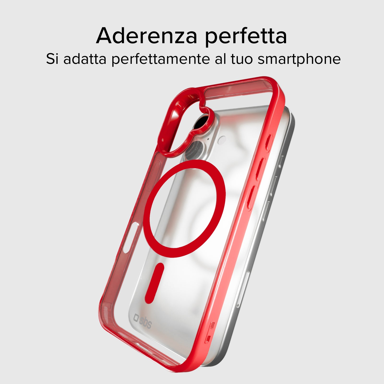 Funda para iPhone 16 con bordes de color, compatible con carga MagSafe