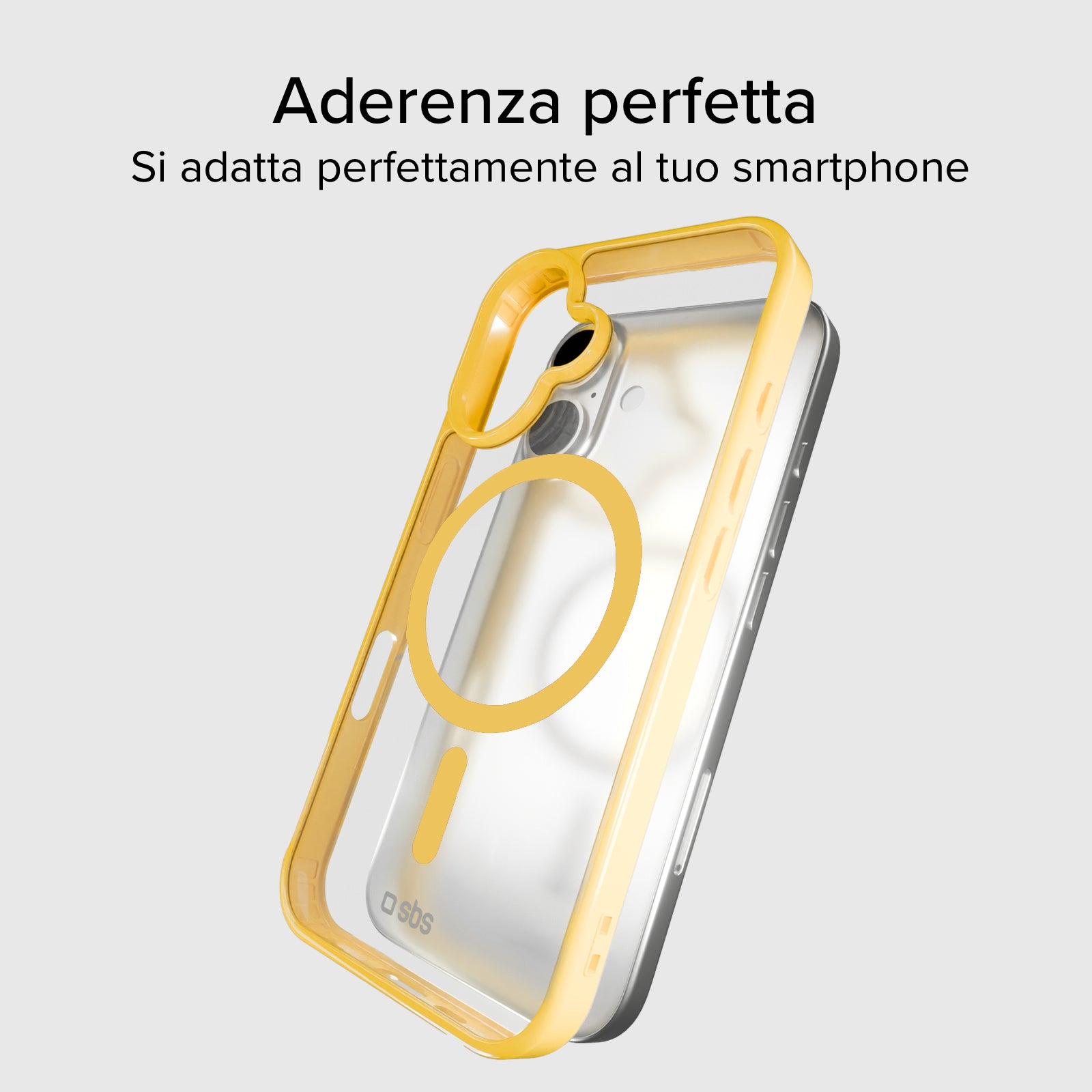 Funda para iPhone 16 con bordes de color, compatible con carga MagSafe