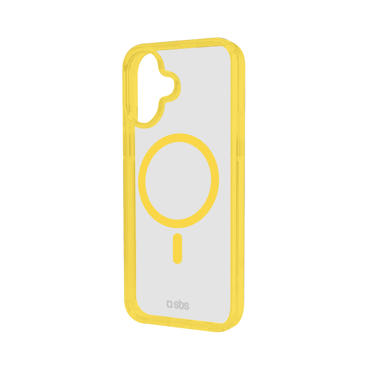 Funda para iPhone 16 con bordes de color, compatible con carga MagSafe