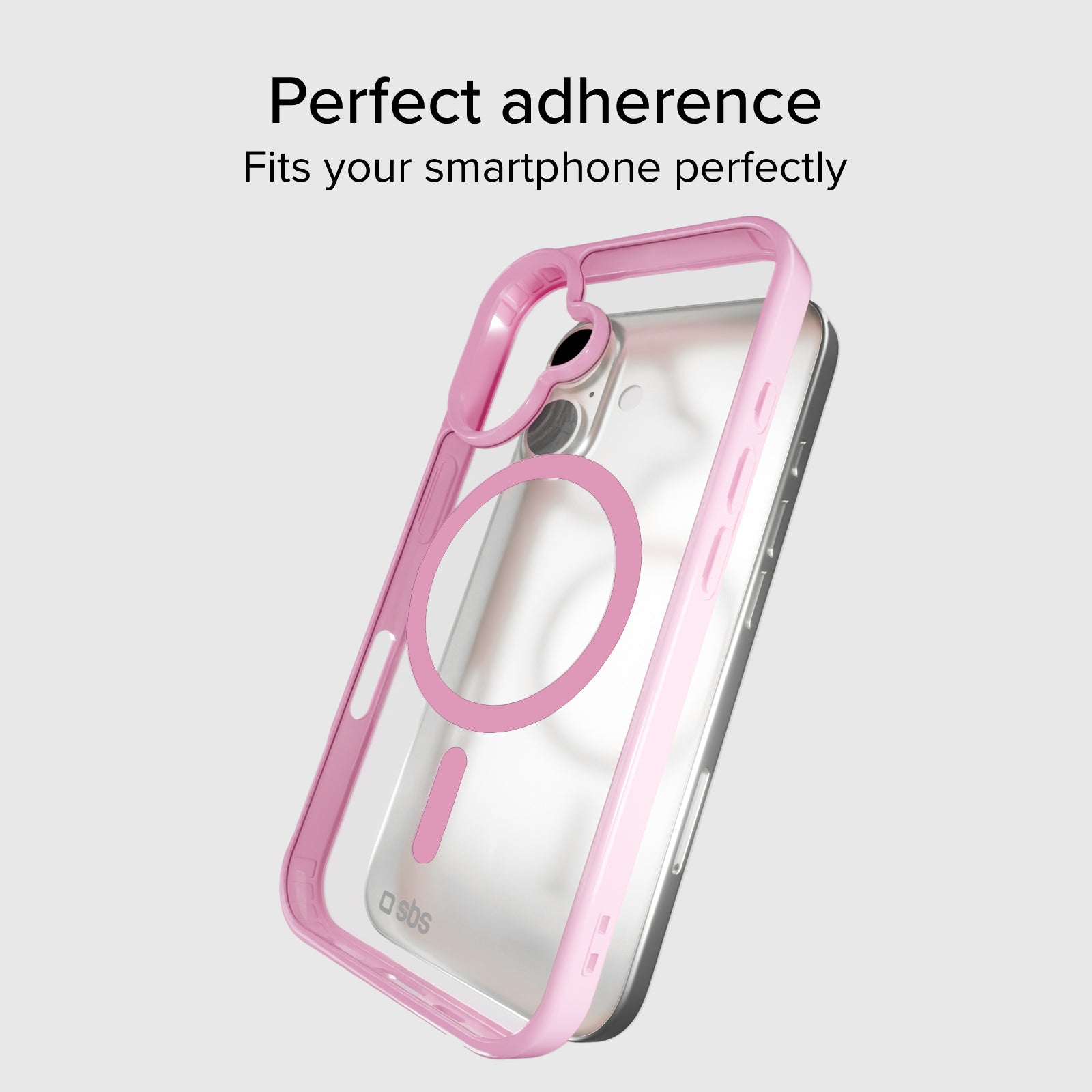 Cover per iPhone 16 Plus con bordi colorati compatibile con ricarica MagSafe