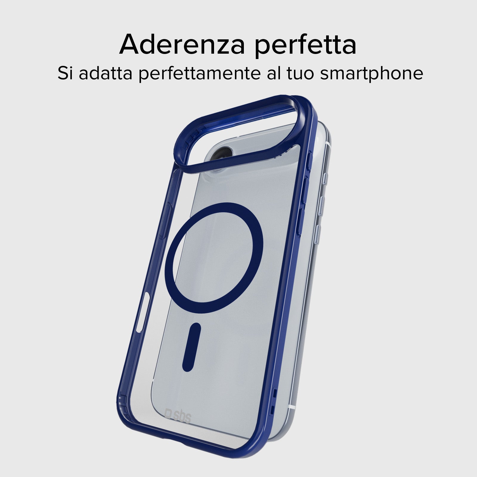 Cover for iPhone Air with coloured edges compatible with MagSafe charging