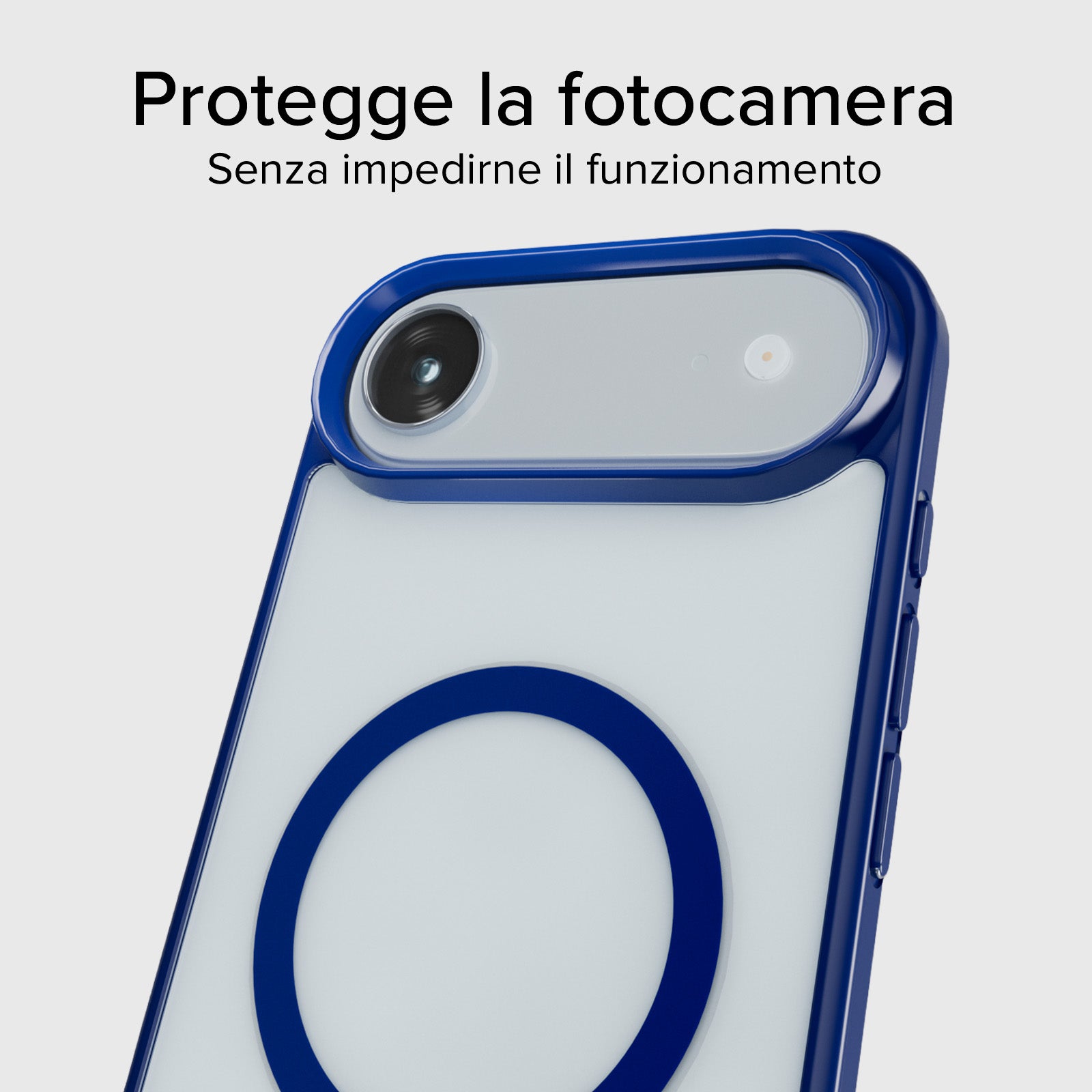 Cover for iPhone Air with coloured edges compatible with MagSafe charging