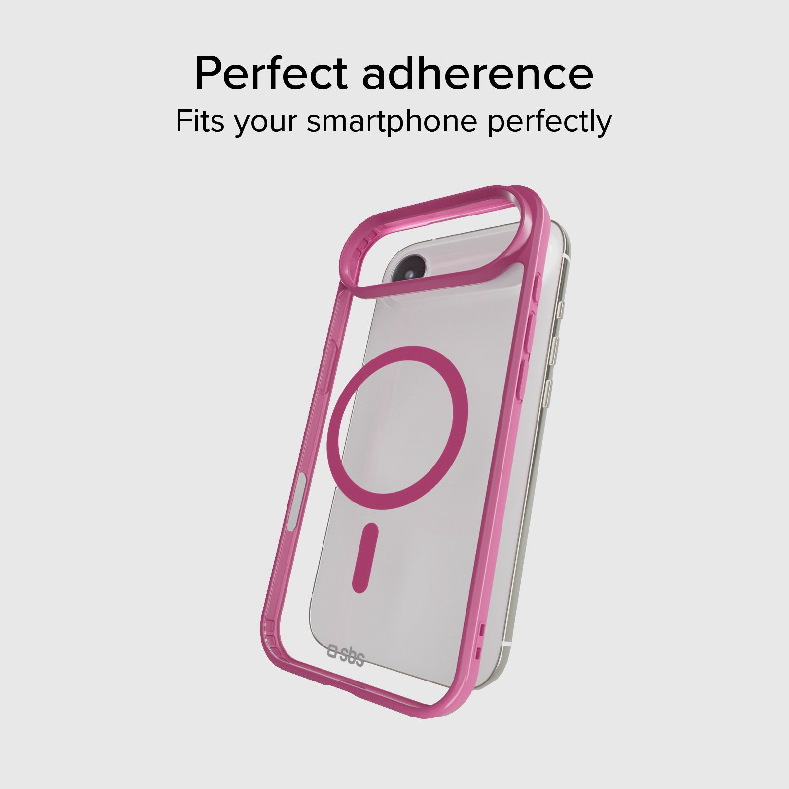 Cover for iPhone Air with coloured edges compatible with MagSafe charging