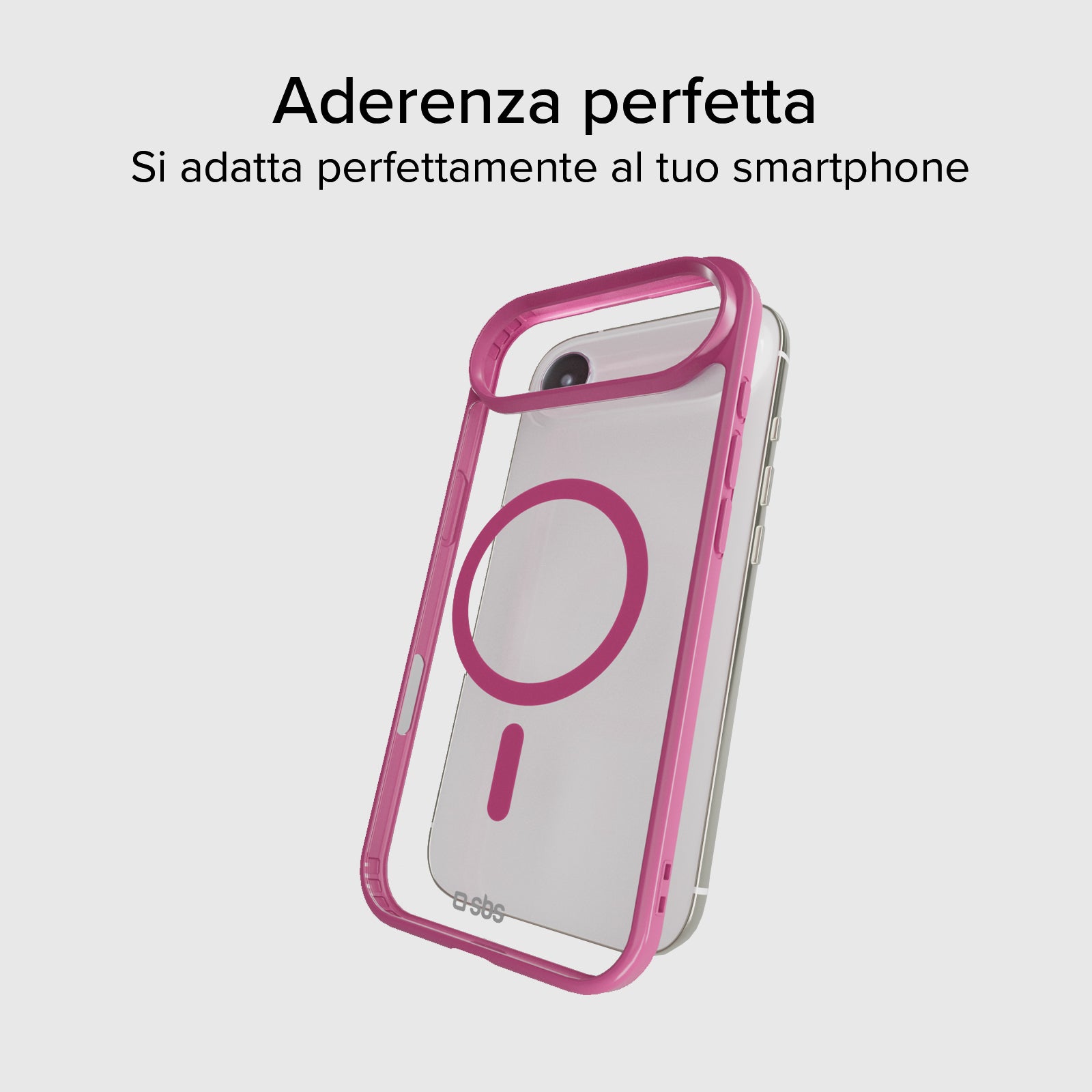 Cover for iPhone Air with coloured edges compatible with MagSafe charging