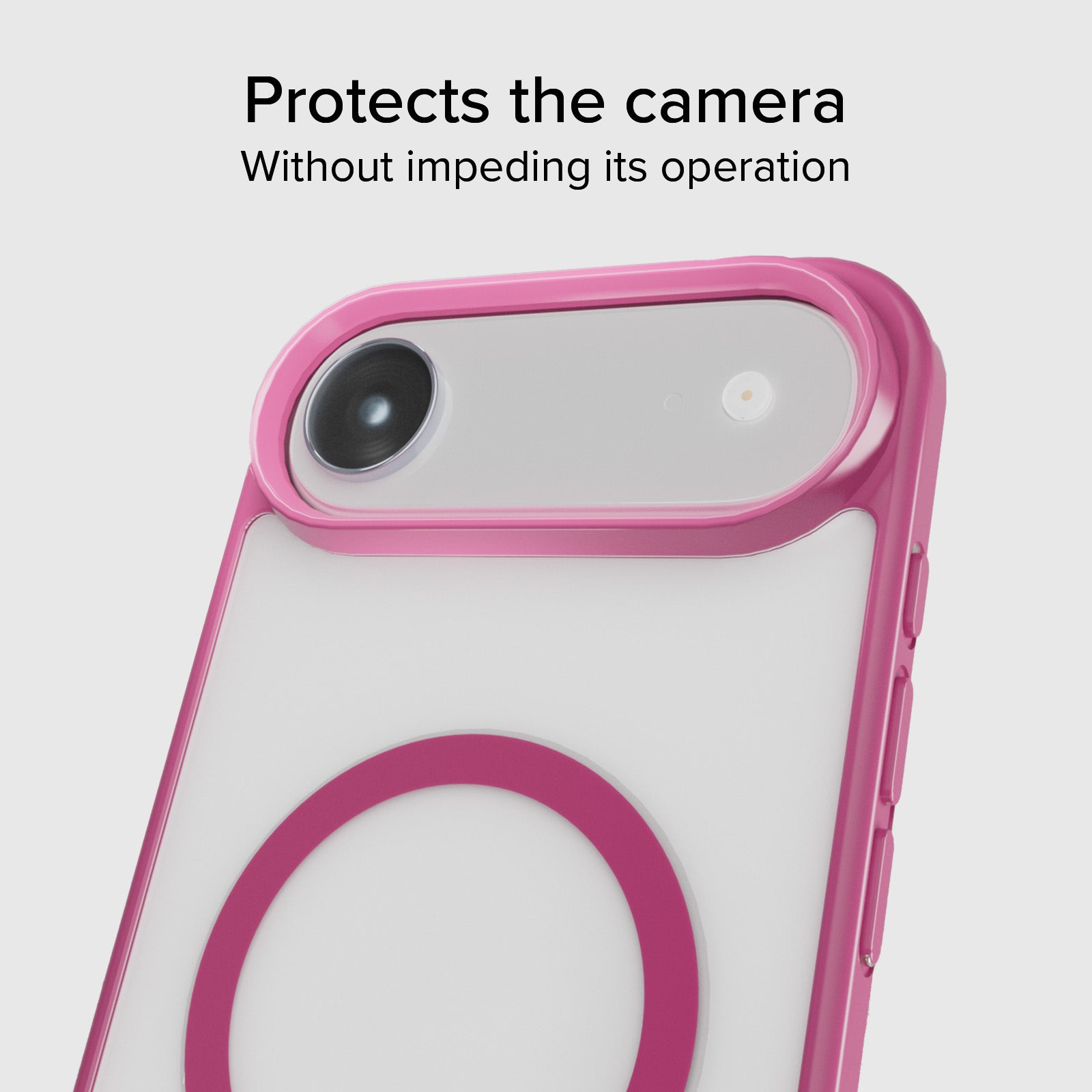 Cover for iPhone Air with coloured edges compatible with MagSafe charging
