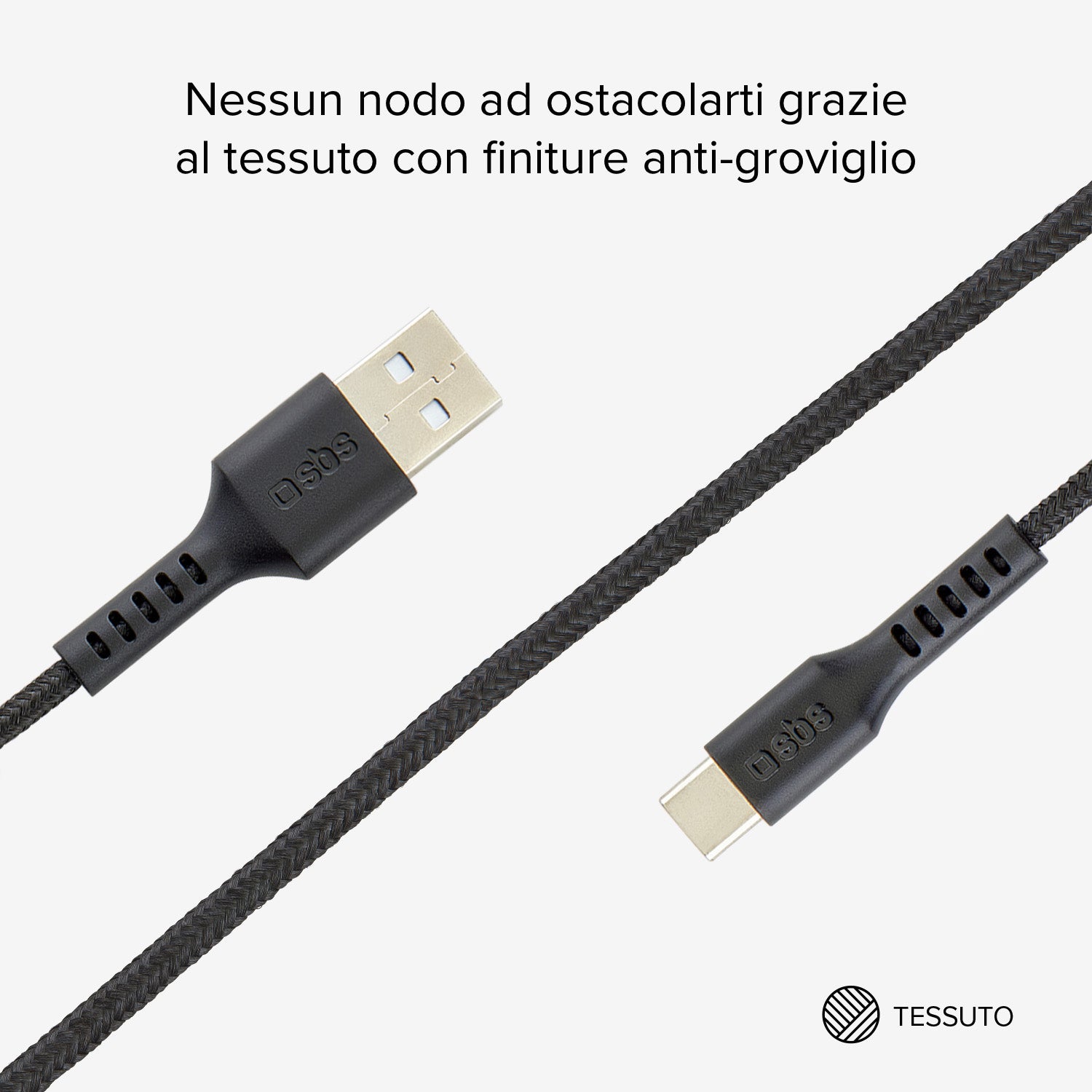 USB auf USB-C Kabel mit Magnethalterung