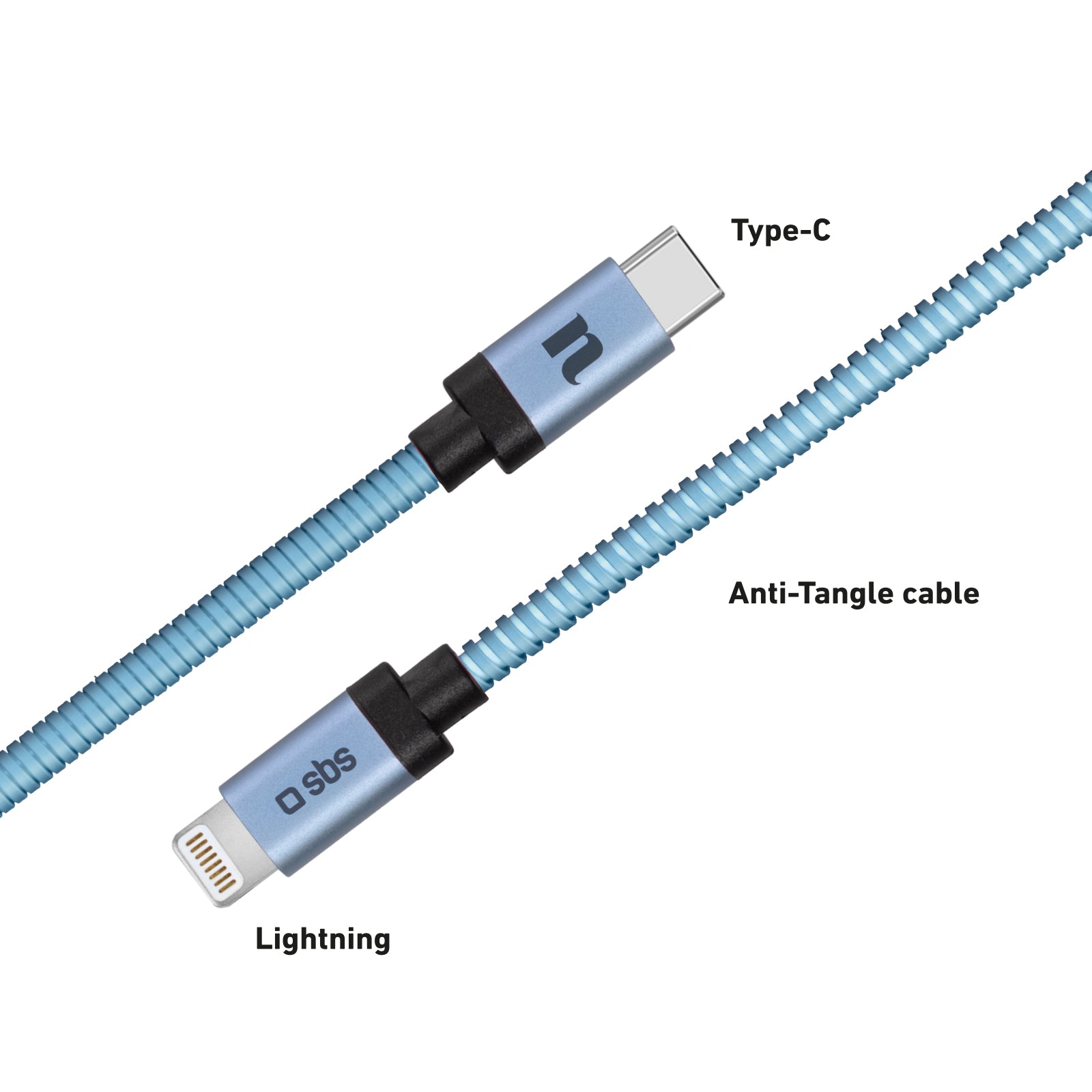 Cavo dati e ricarica Lightning-Type-C Taormina
