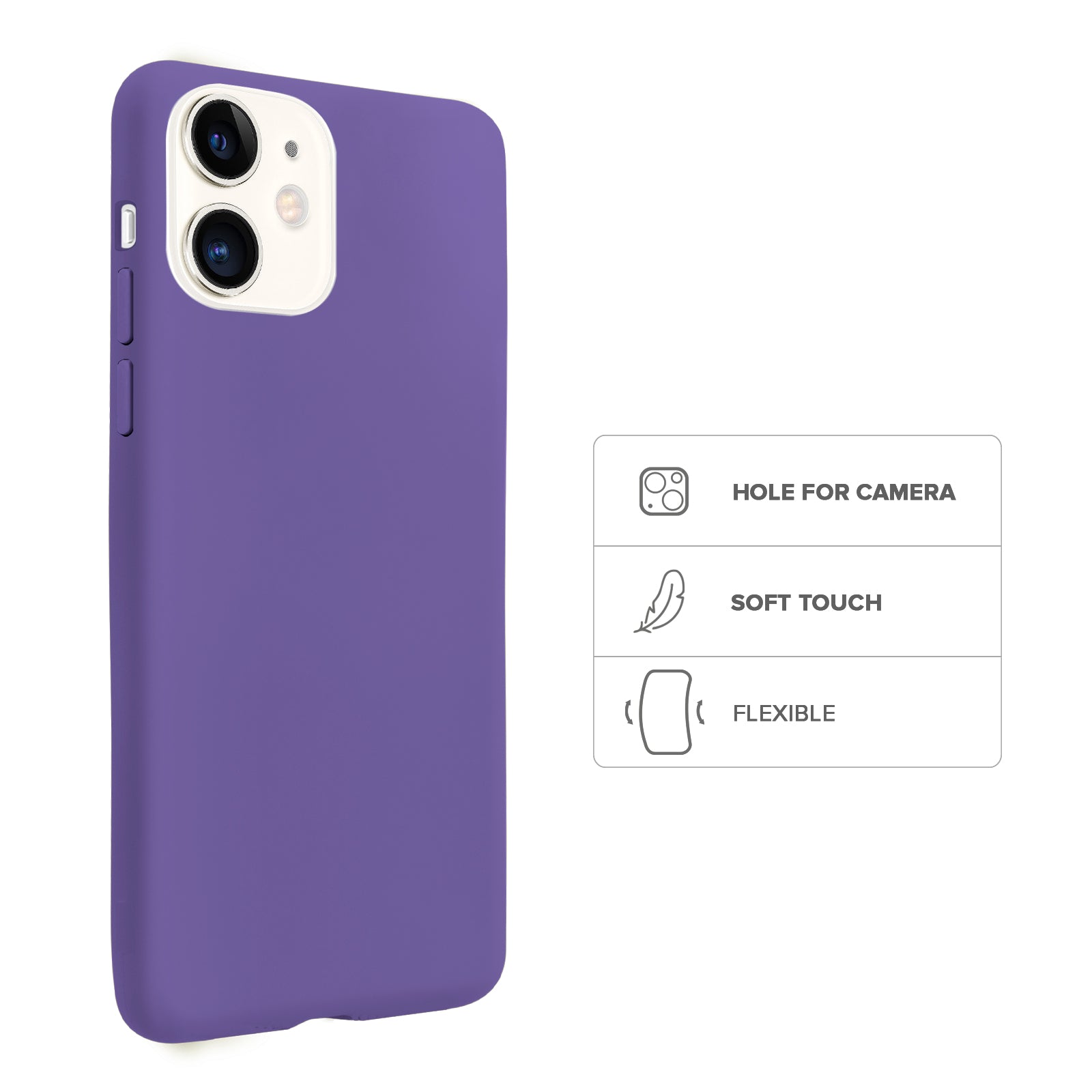 Custodia Rainbow per iPhone 12/12 Pro