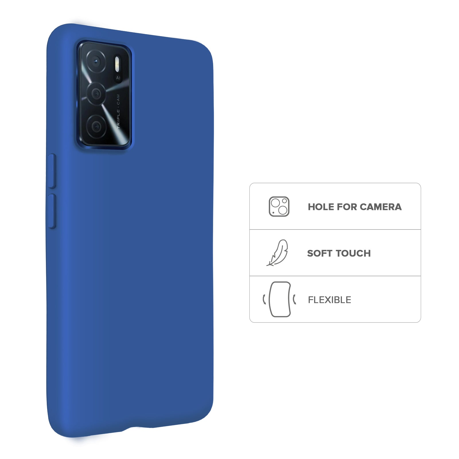 Étui Rainbow pour Oppo A16/A16s/A54 4G