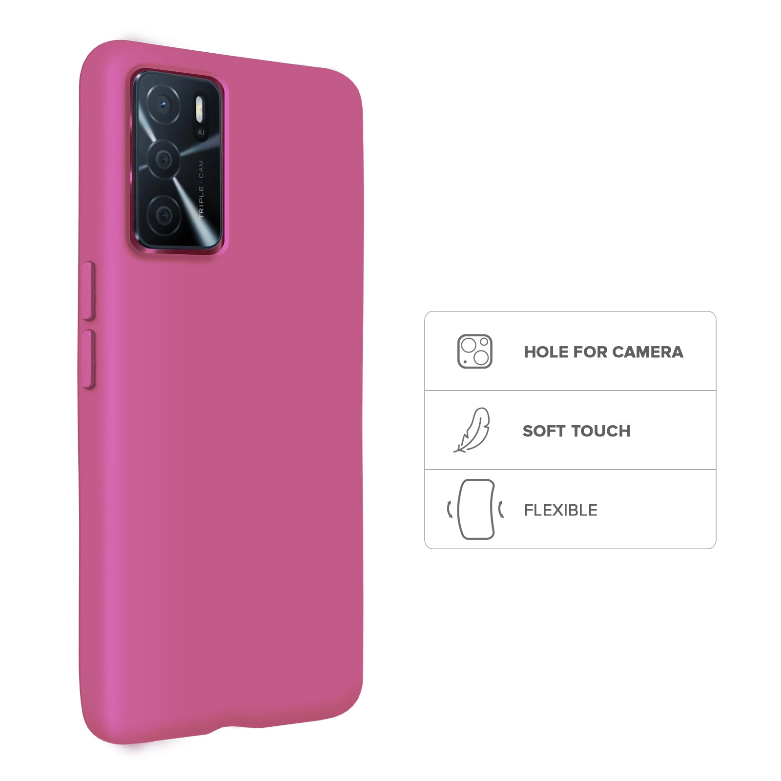 Étui Rainbow pour Oppo A16/A16s/A54 4G