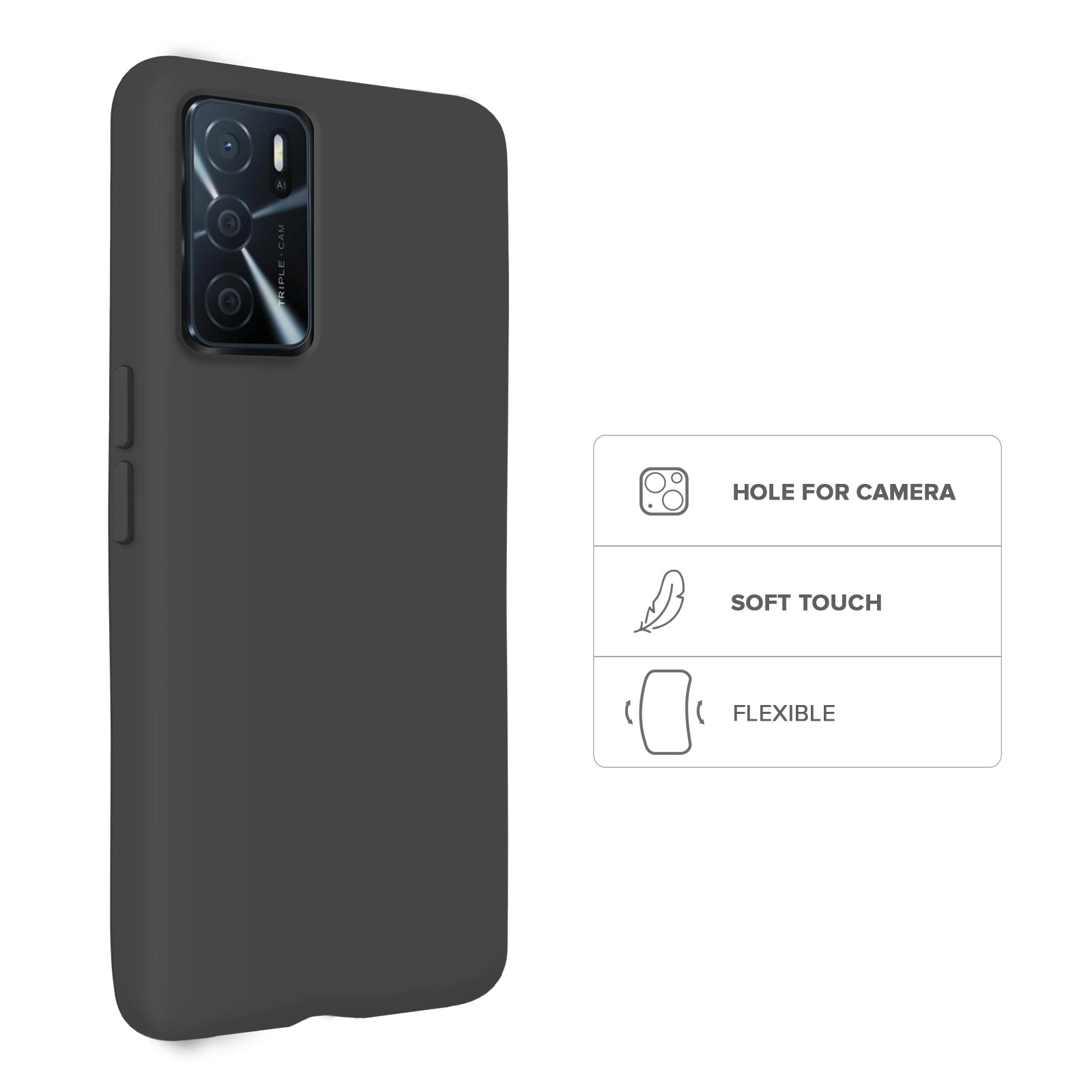 Étui Rainbow pour Oppo A16/A16s/A54 4G