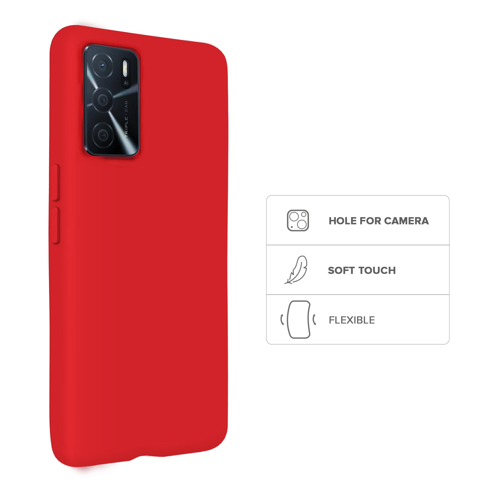 Étui Rainbow pour Oppo A16/A16s/A54 4G