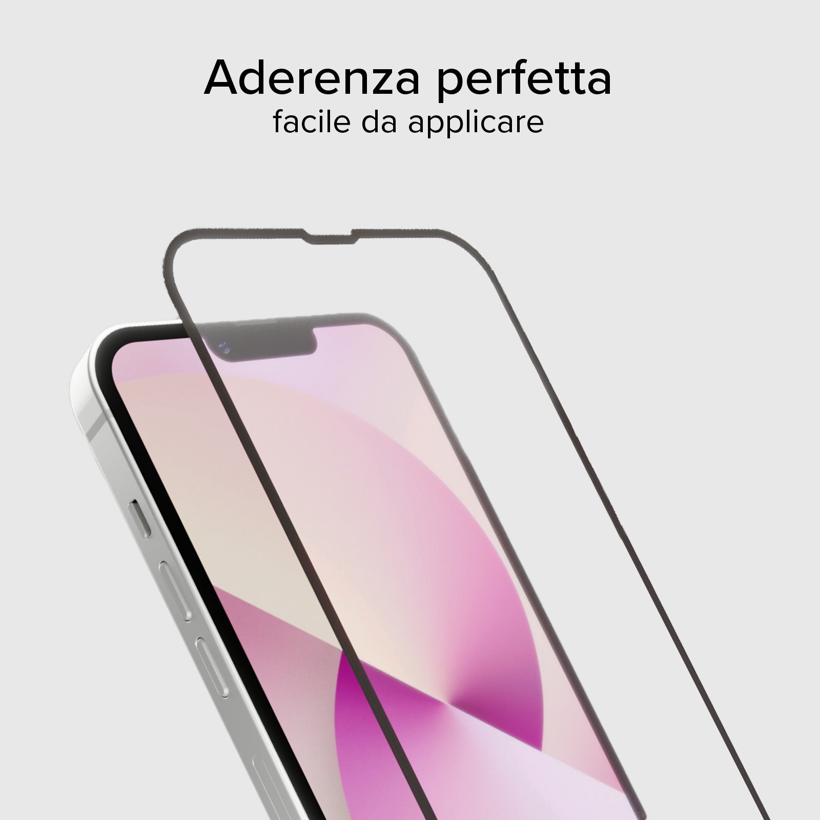 Protection écran en verre Full Cover pour iPhone 17e/16e/14/13 Pro/13