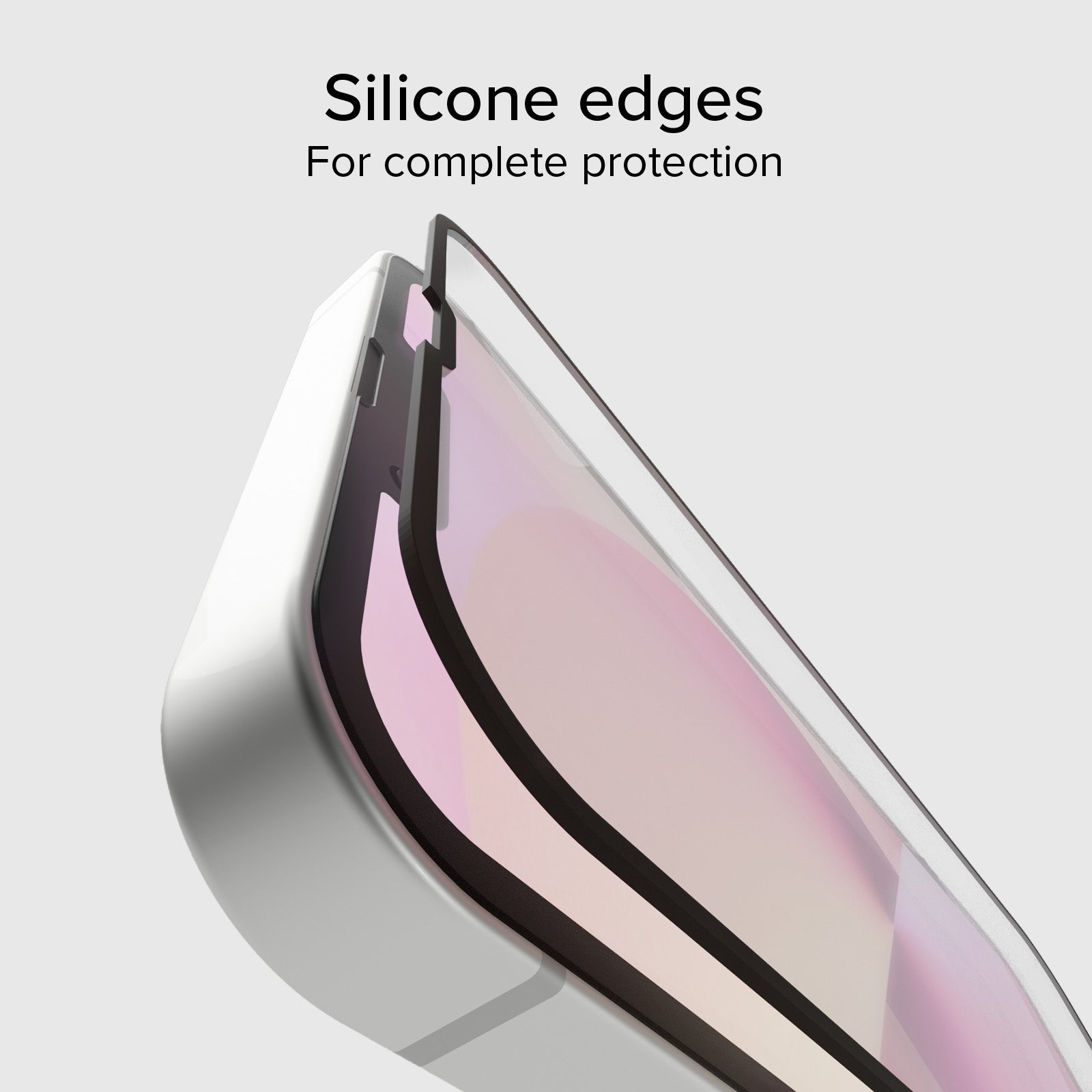 Protection écran en verre Full Cover pour iPhone 17e/16e/14/13 Pro/13