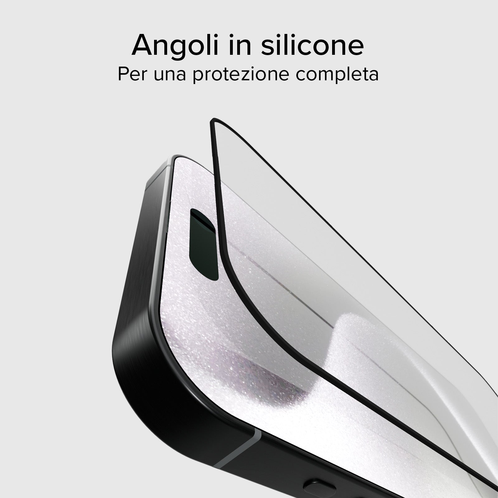 Glas Displayschutz Full Cover für iPhone 15 Pro Max
