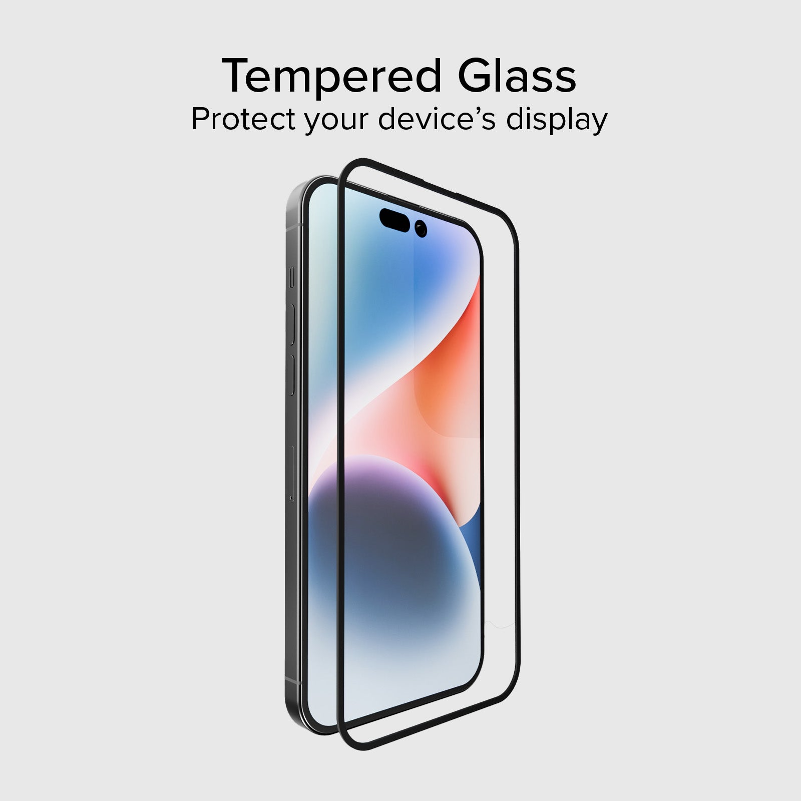 Glas Displayschutz Full Cover für iPhone 15 Plus