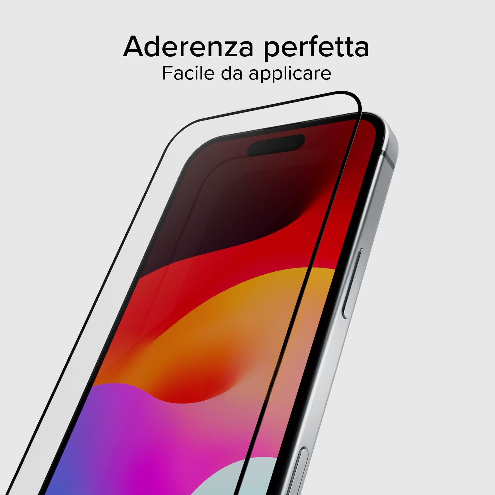 Glas Displayschutz Full Cover für iPhone 16 Plus/15 Plus