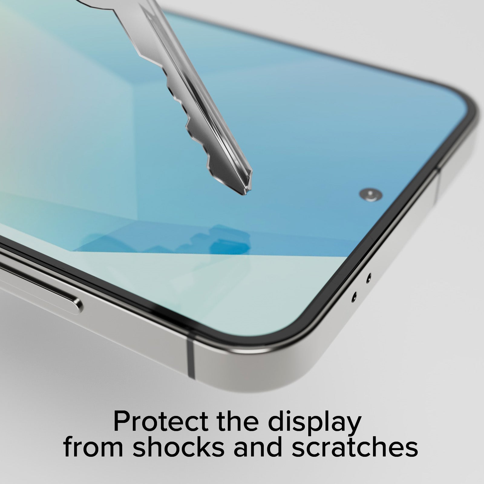 Glas Displayschutz Full Cover für Samsung Galaxy S25/S24