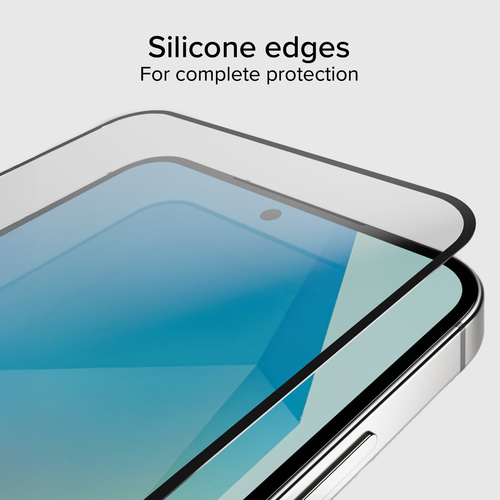 Glas Displayschutz Full Cover für Samsung Galaxy S25/S24