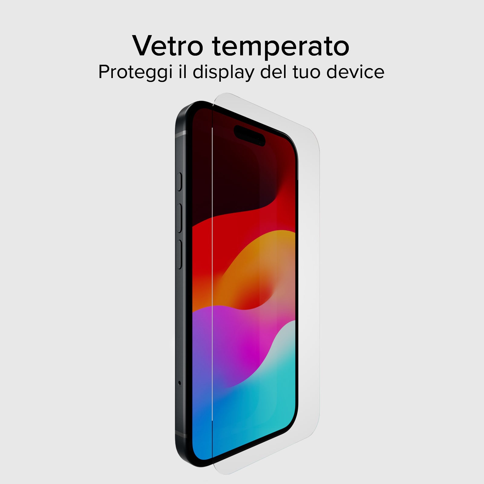 Glass screen protector per iPhone 15 Plus/16 Plus