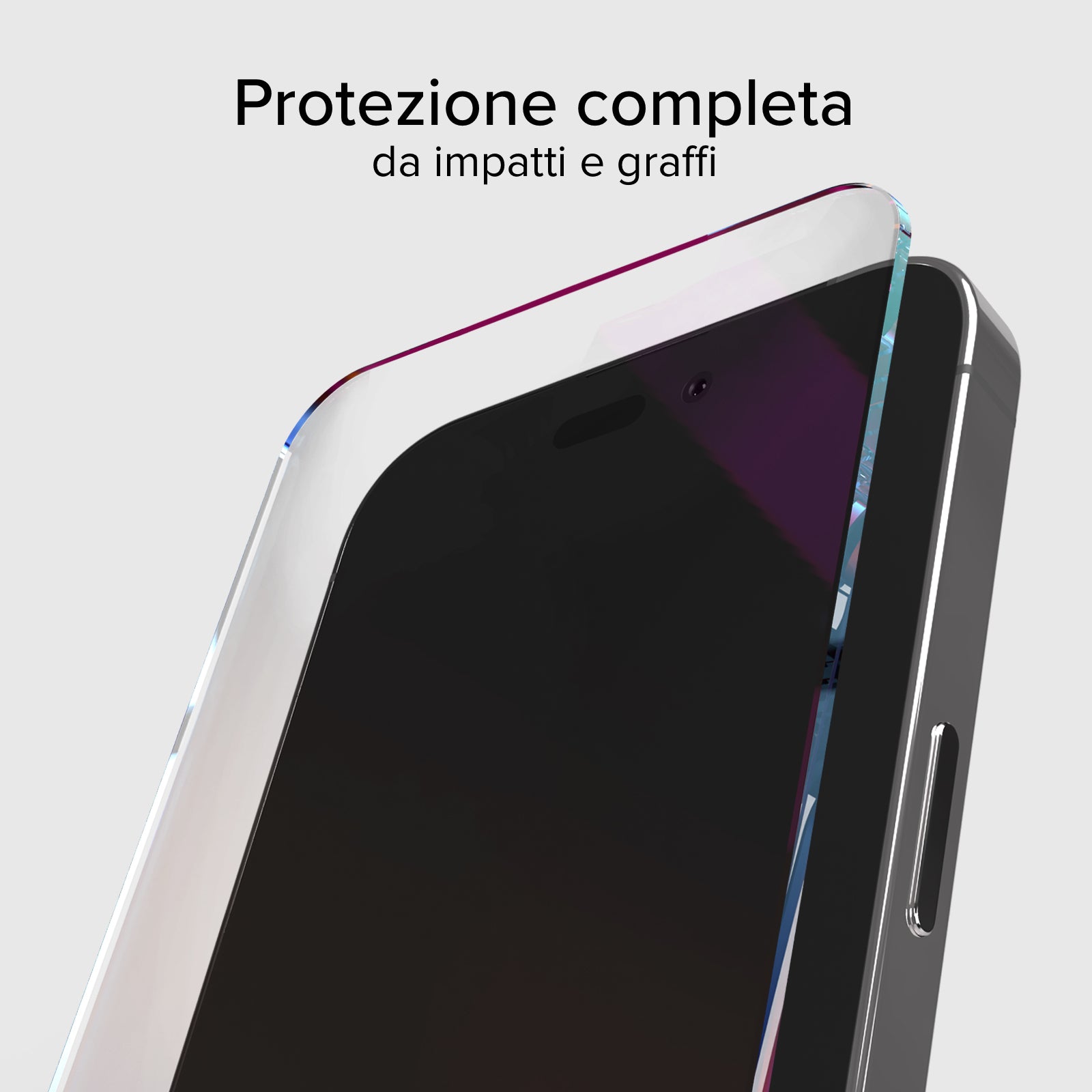 Protection écran écologique en matériaux recyclés pour iPhone 15 Pro