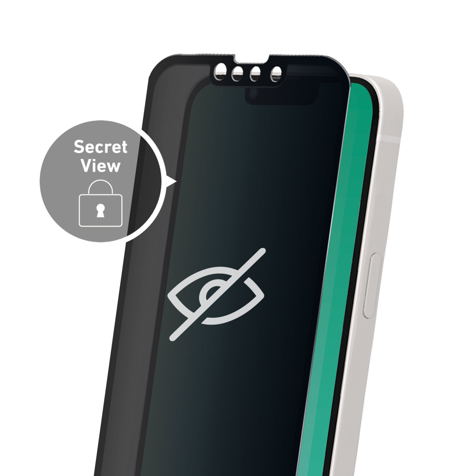 Glass screen protector Full Cover Privacy per iPhone 13/13 Pro