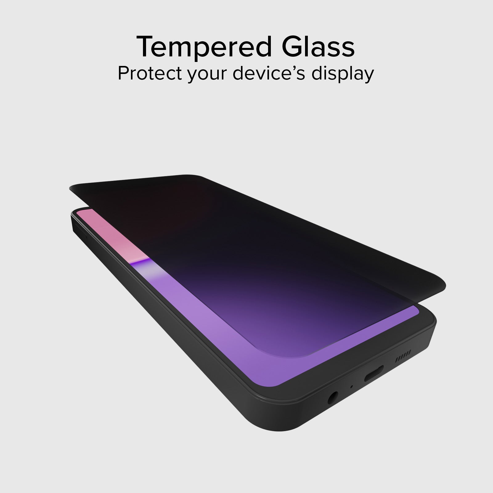 Protection d'écran en verre Full Cover Privacy pour Samsung A15