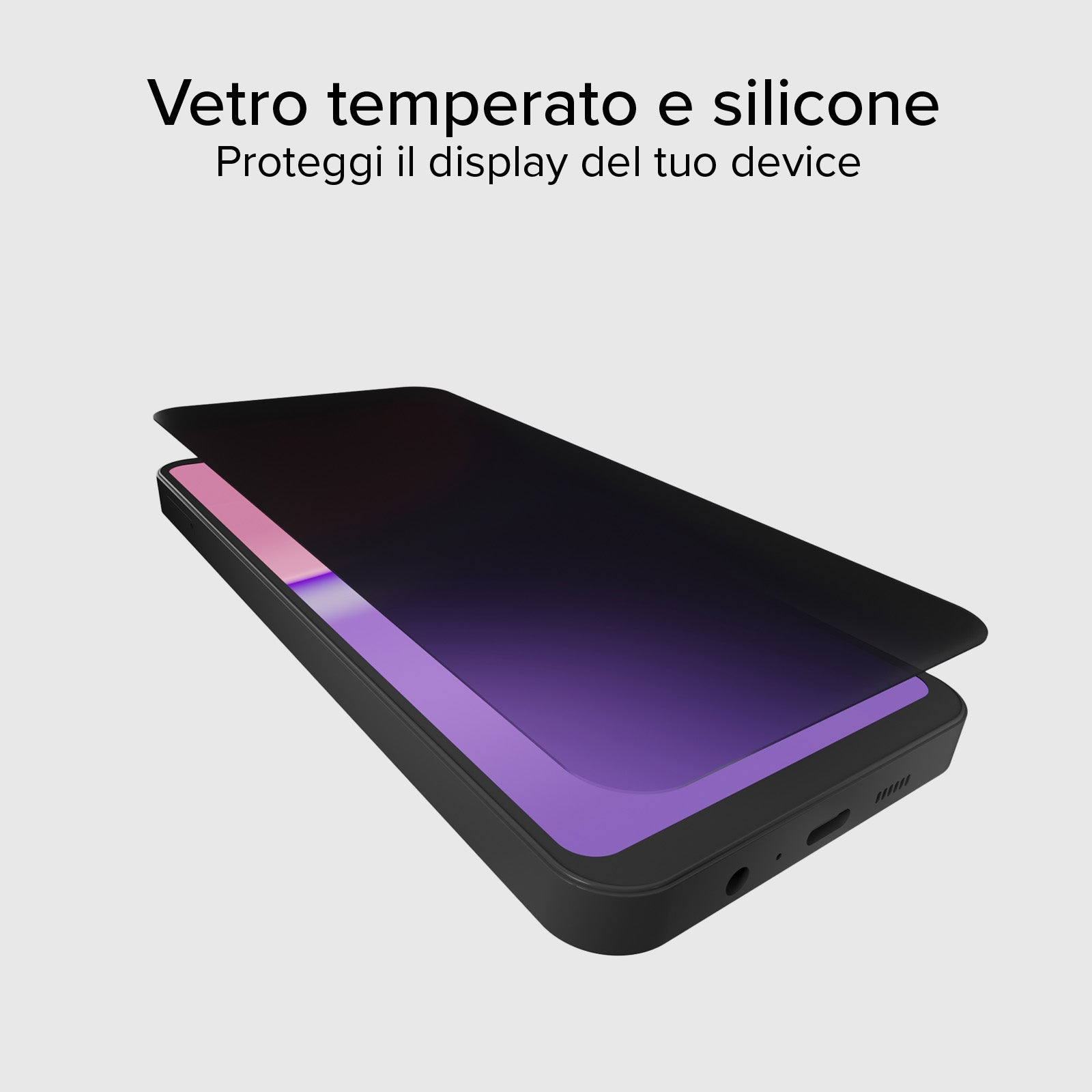 Protection d'écran en verre Full Cover Privacy pour Samsung A15