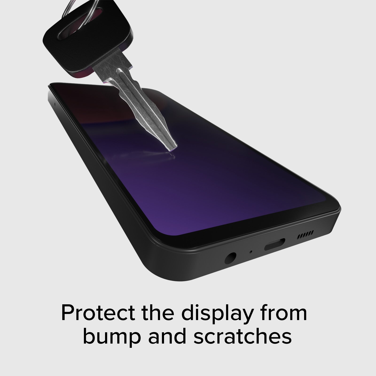Protection d'écran en verre Full Cover Privacy pour Samsung A15