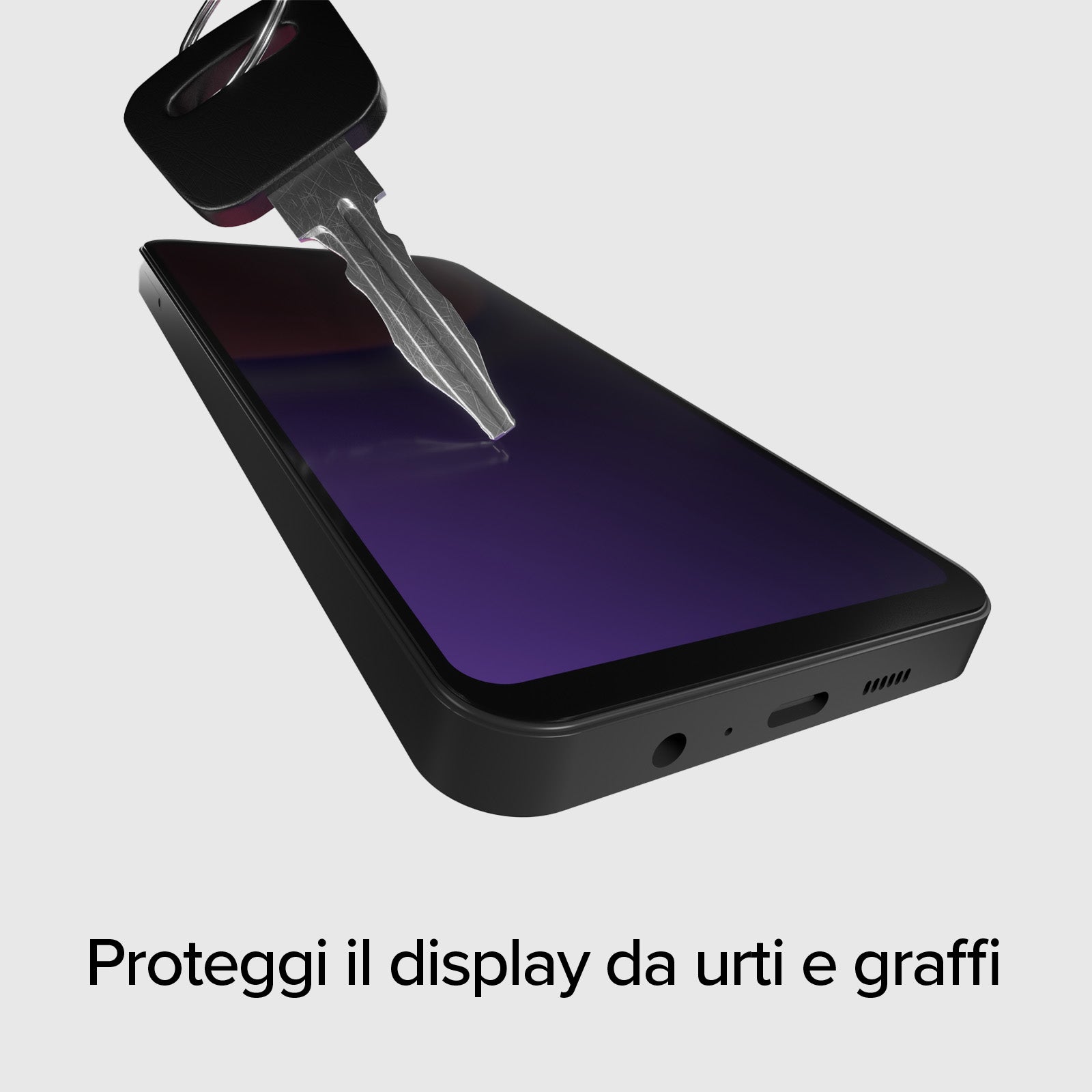 Protection d'écran en verre Full Cover Privacy pour Samsung A15