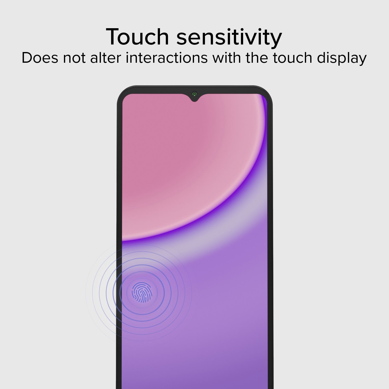 Protection d'écran en verre Full Cover Privacy pour Samsung A15